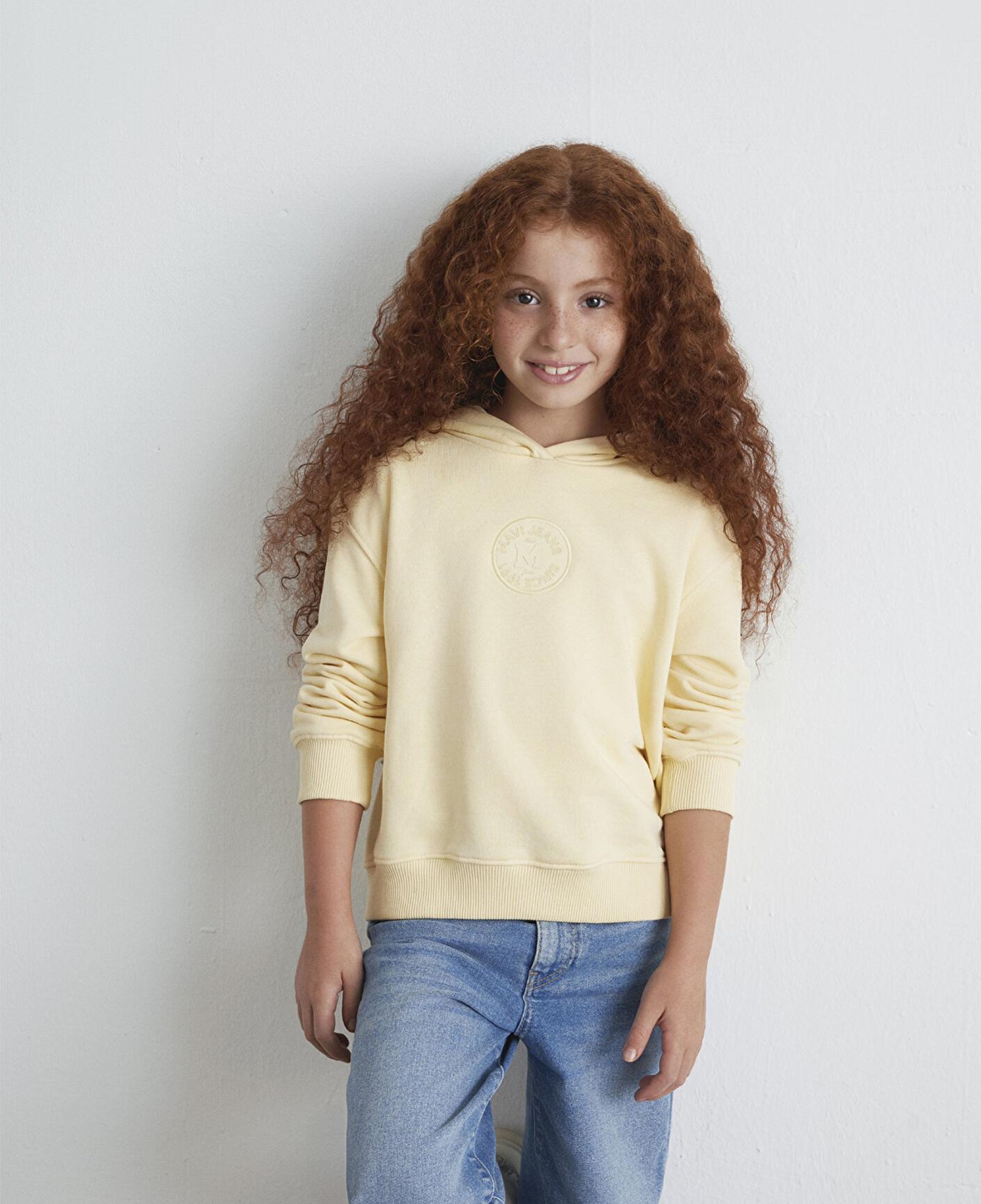 Mavi Mavi Patch Logo Sarı Sweatshirt 7S10143-70024