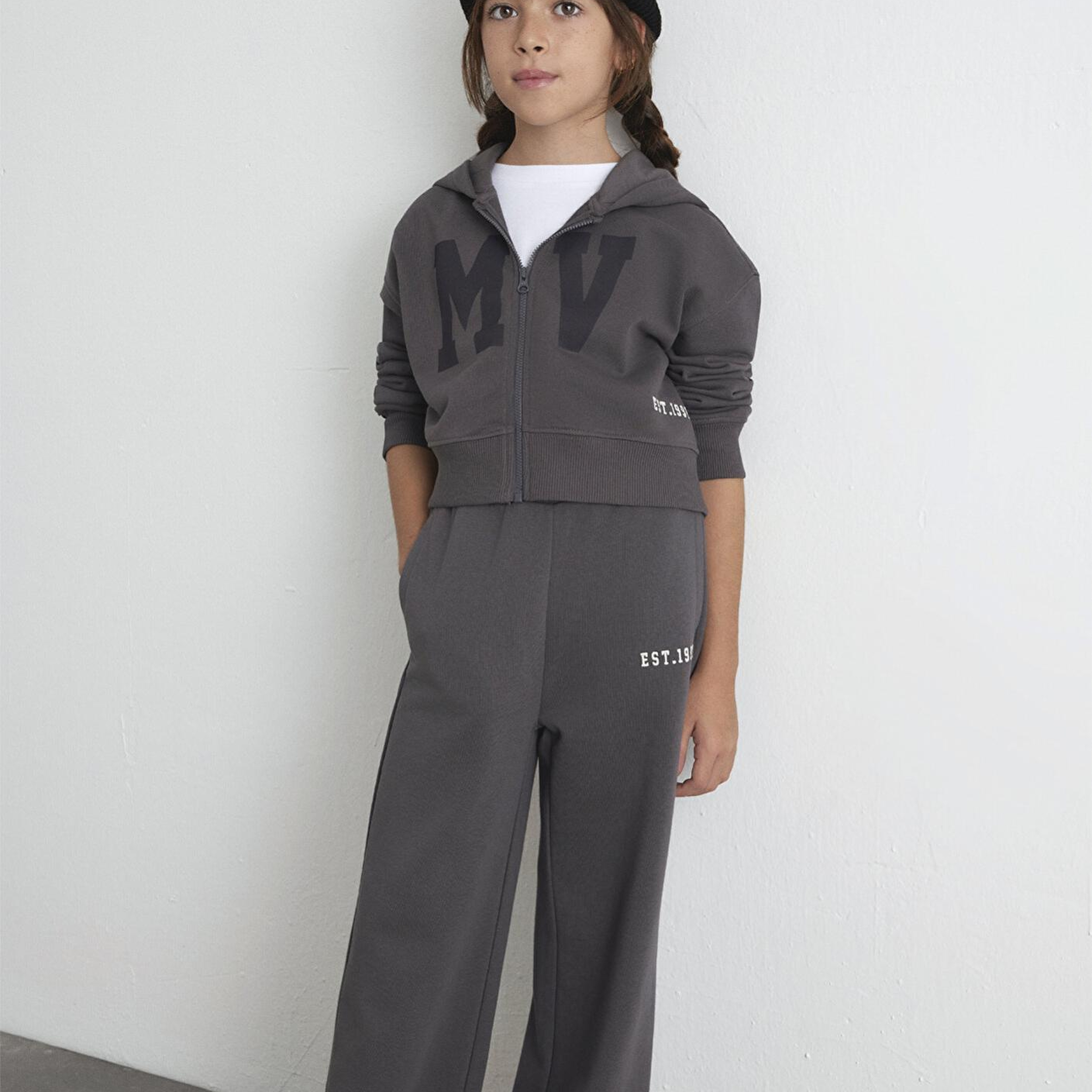 Mavi MV Baskılı Antrasit Sweatshirt 7S10128-90778