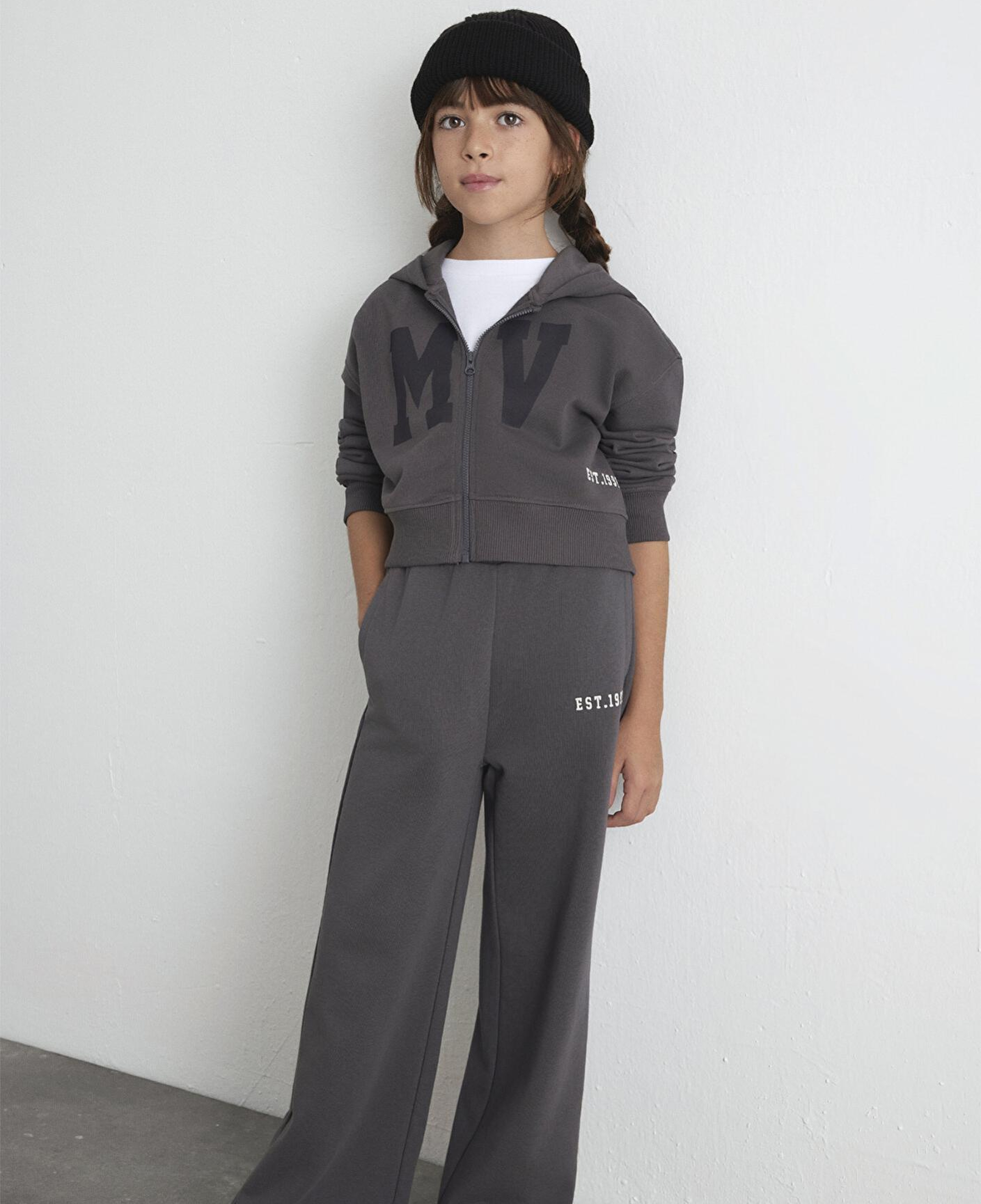 Mavi MV Baskılı Antrasit Sweatshirt 7S10128-90778