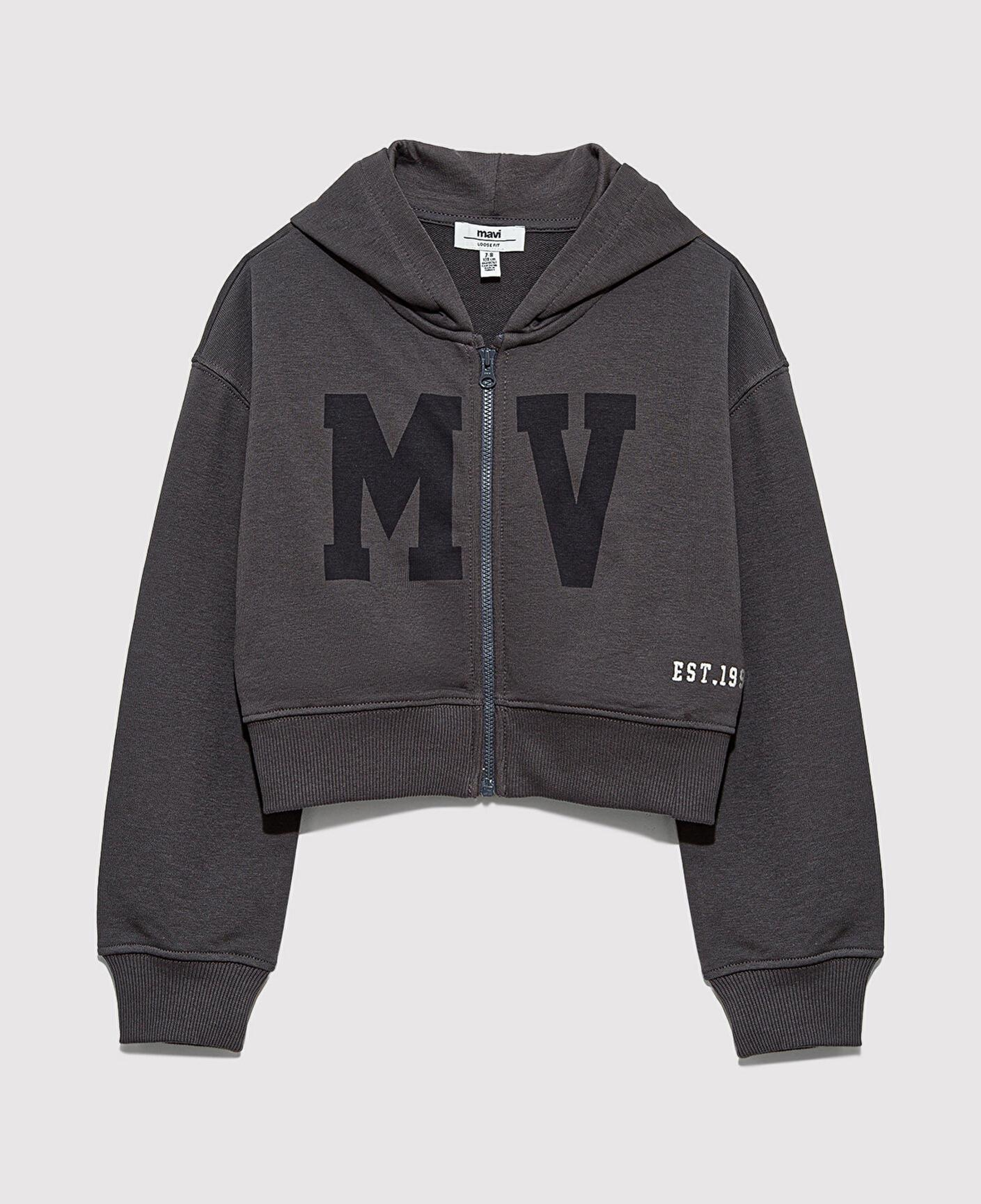 Mavi MV Baskılı Antrasit Sweatshirt 7S10128-90778