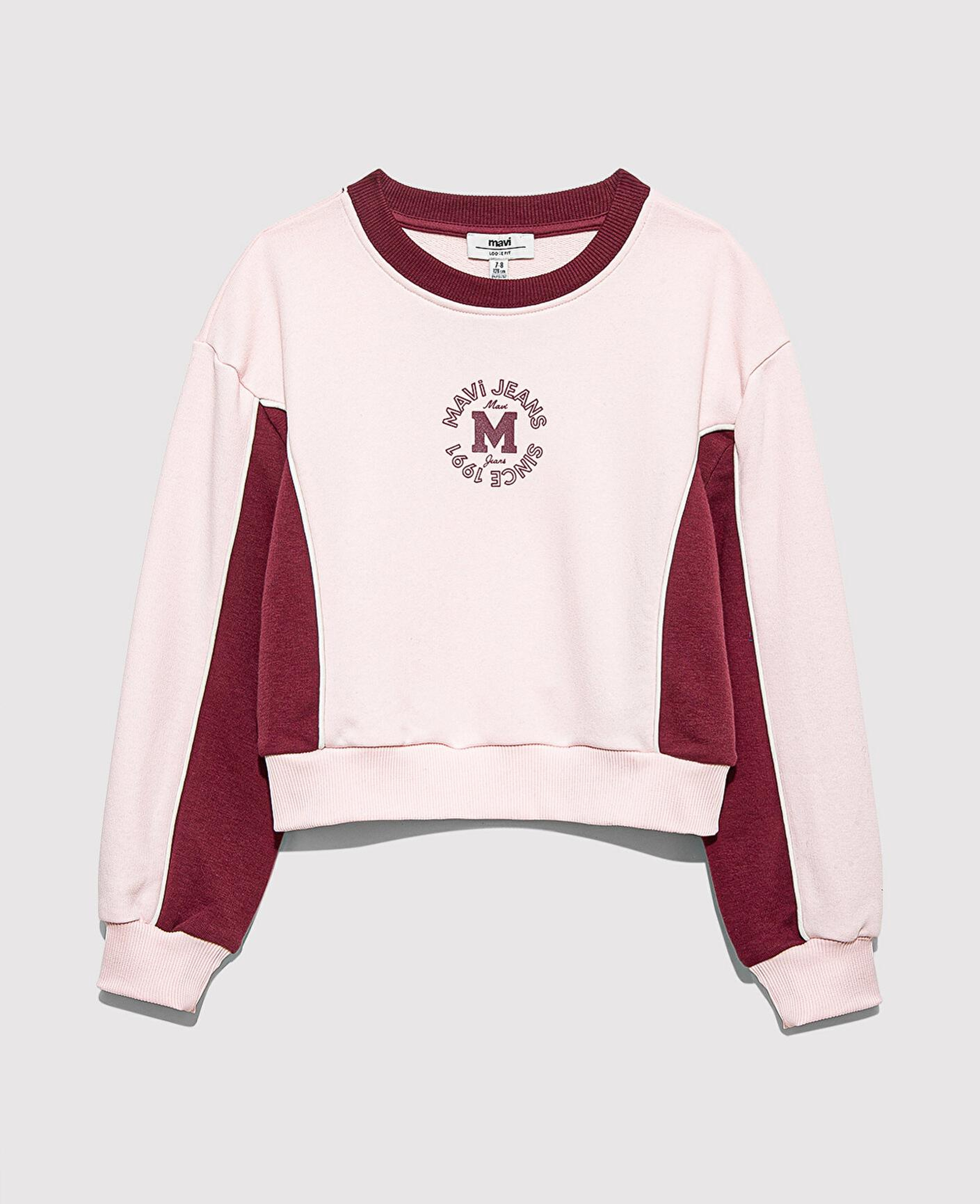 Mavi Mavi Jeans Baskılı Pembe Sweatshirt 7S10120-90773