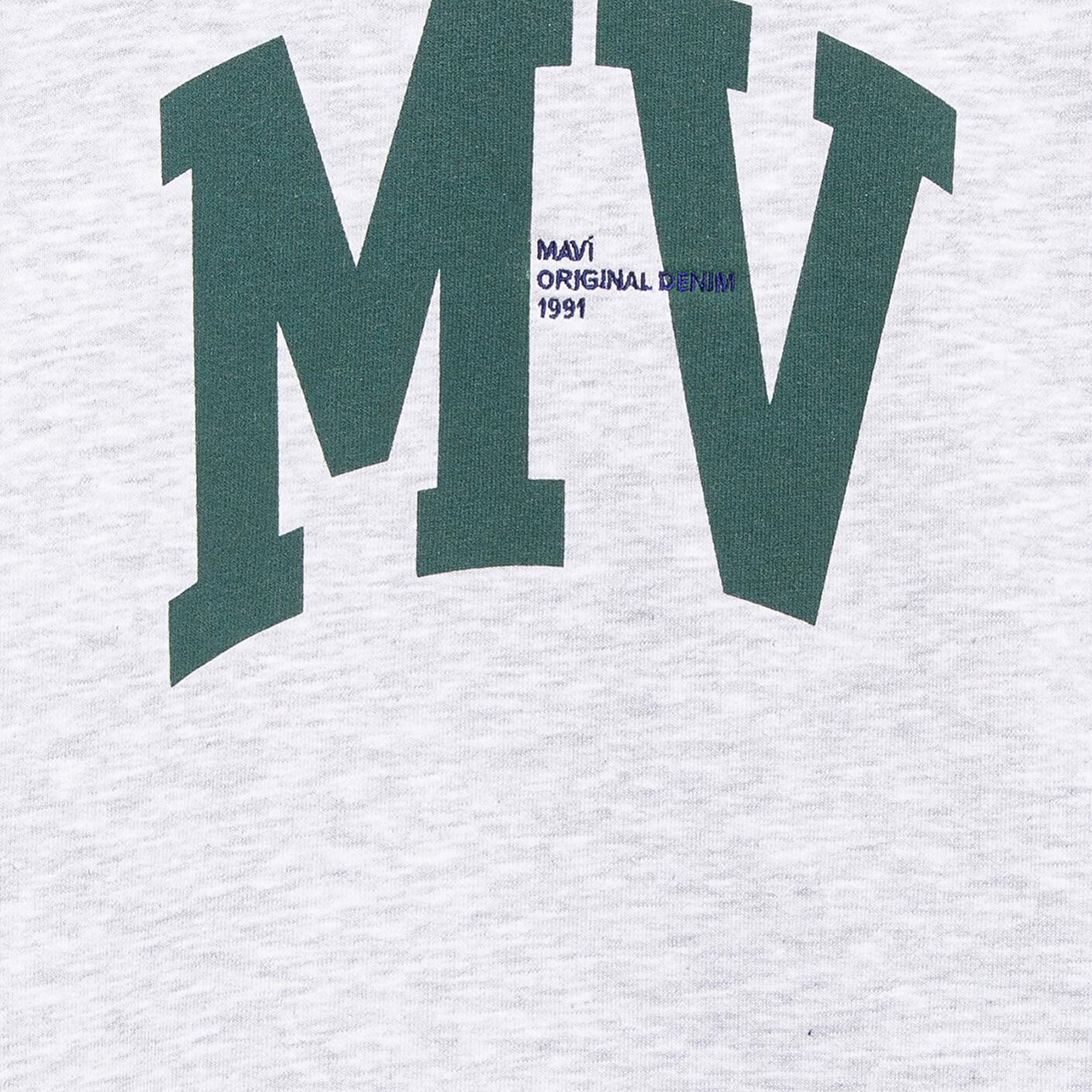 Mavi MV Baskılı Gri Sweatshirt 6S10054-88467