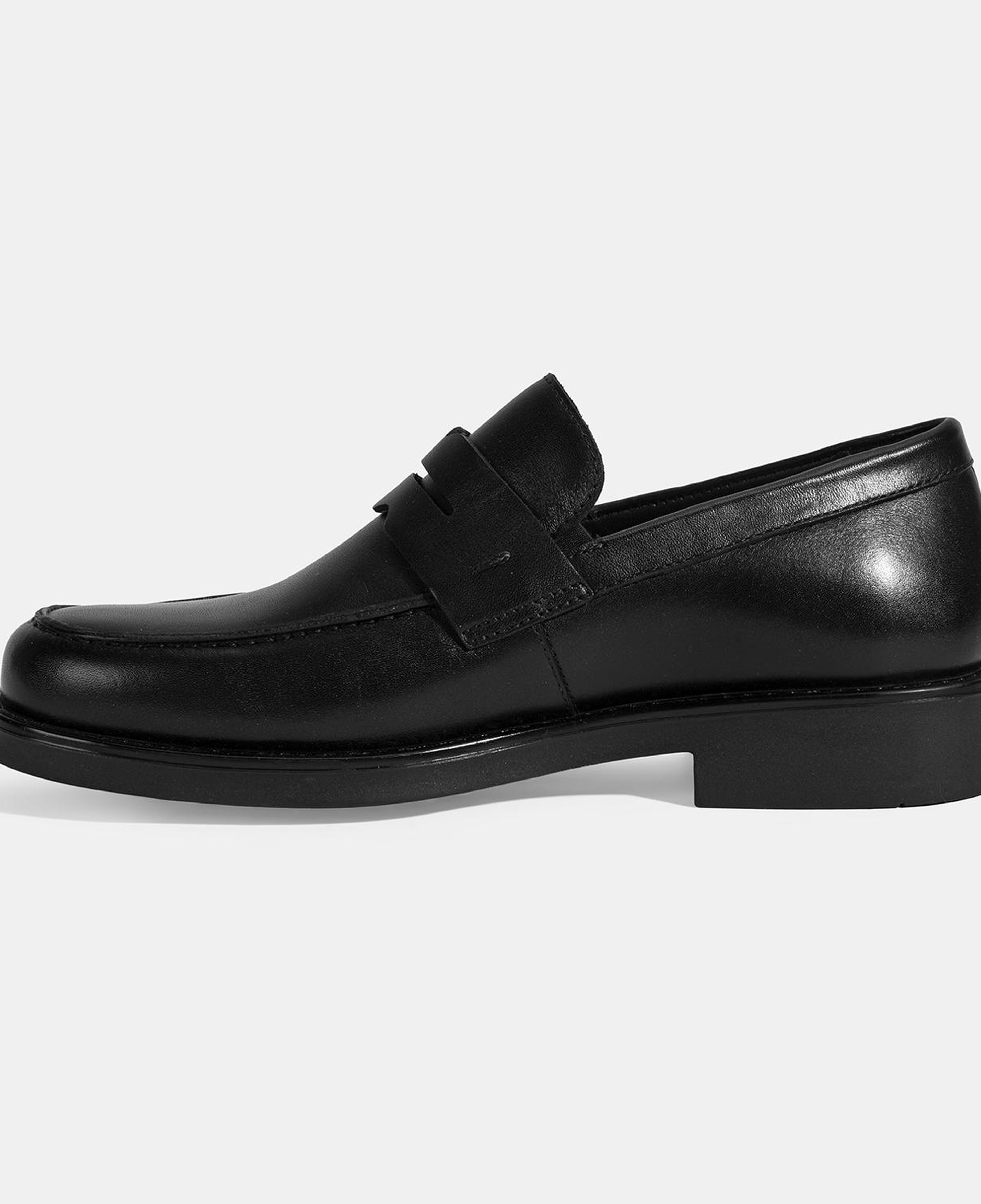 Erkek Siyah DesaComfort Deri Loafer