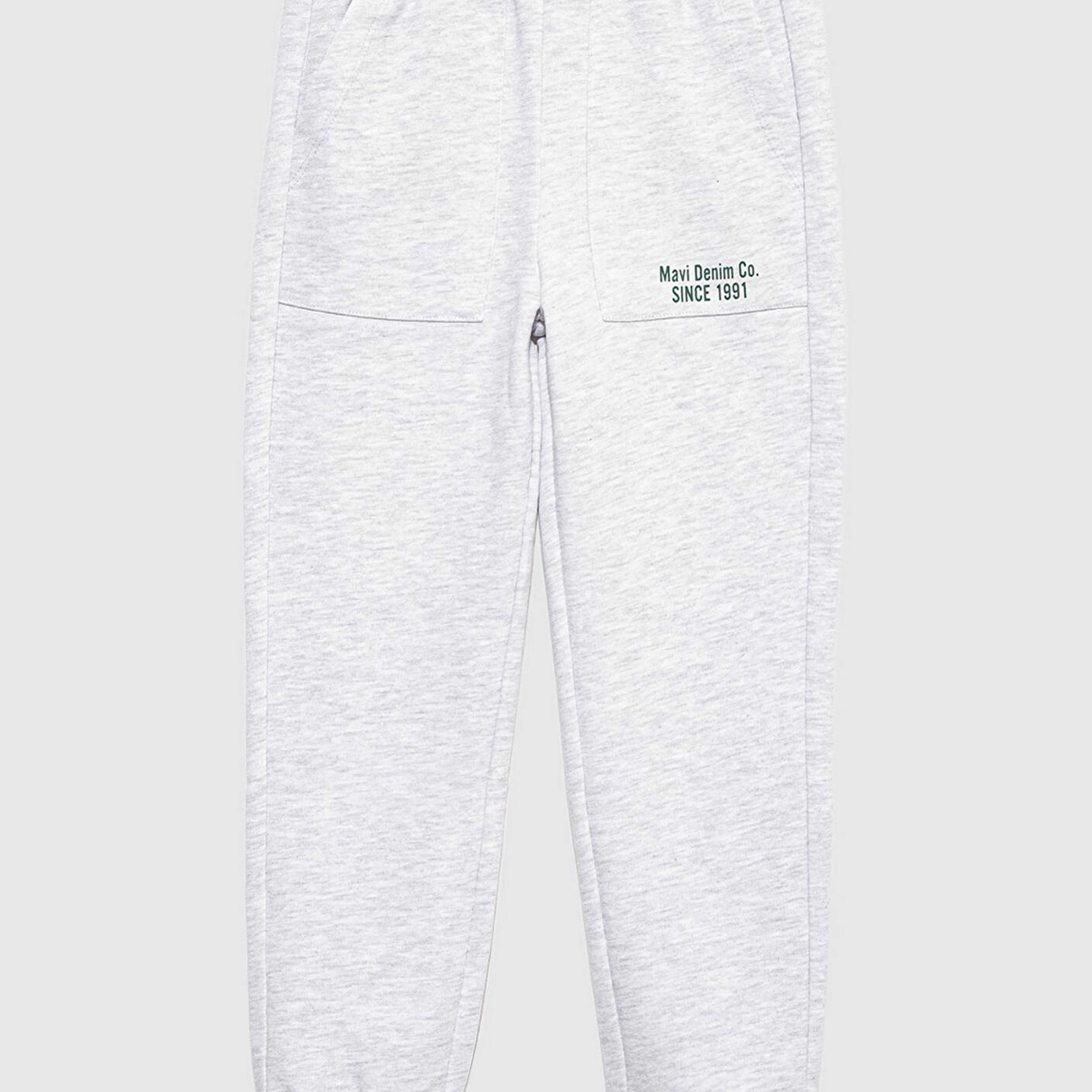 Mavi Baskılı Gri Eşofman Altı 6010021-88467