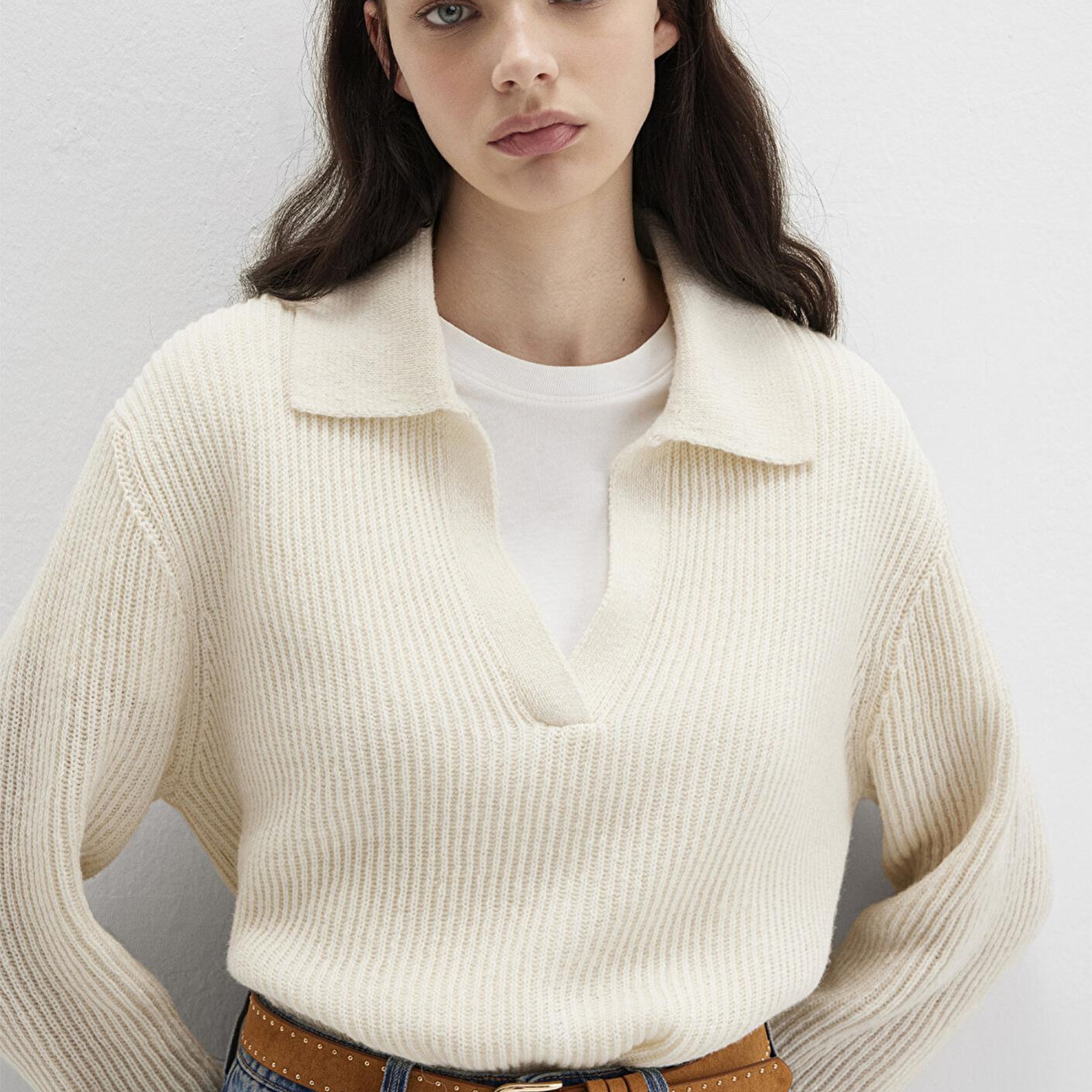 Mavi Kahverengi Suni Süet Deri Kemer 1913580-33653