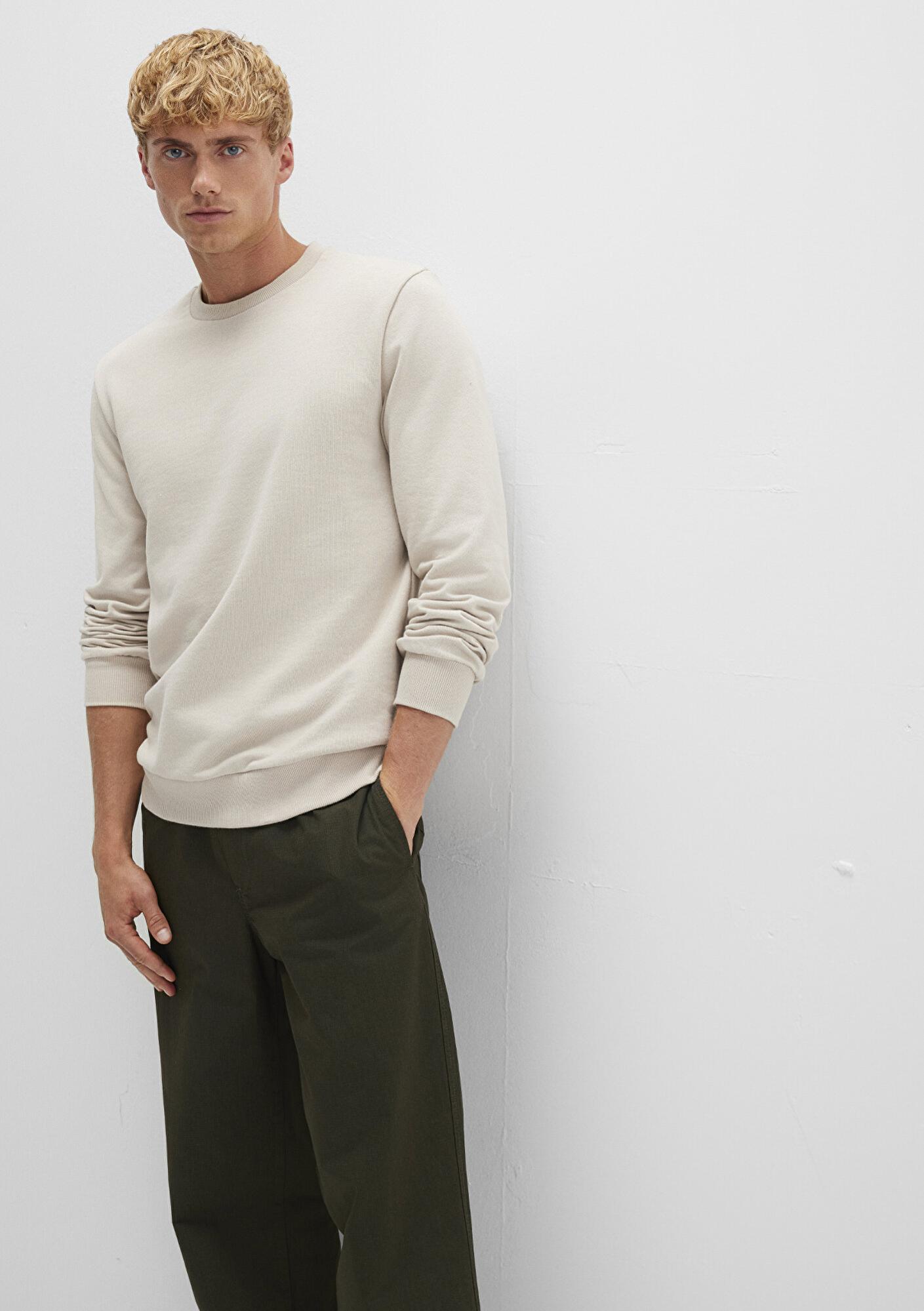 Mavi Bisiklet Yaka Bej Sweatshirt 0S10457-35111