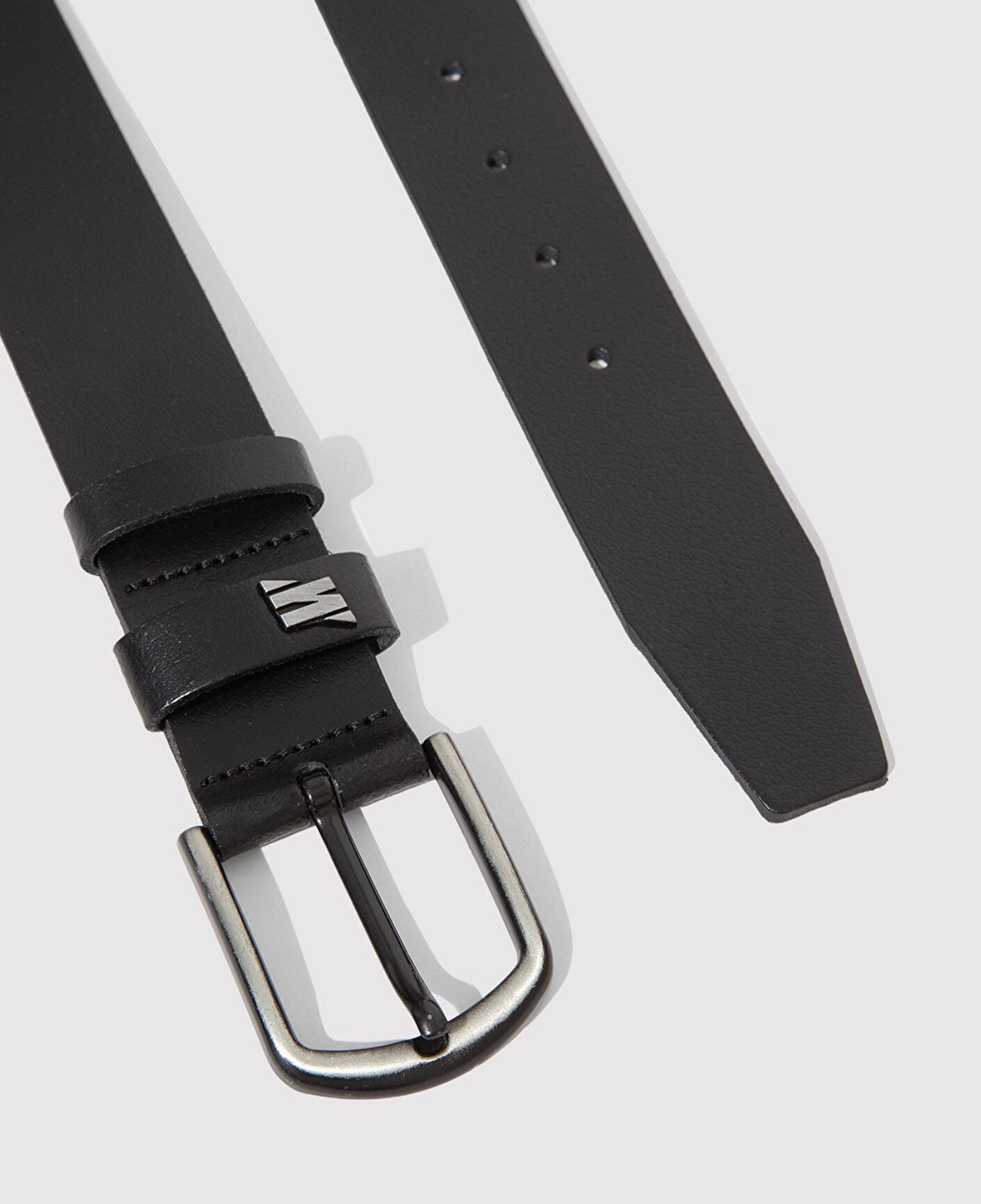 Mavi Siyah Deri Kemer 0912040-900