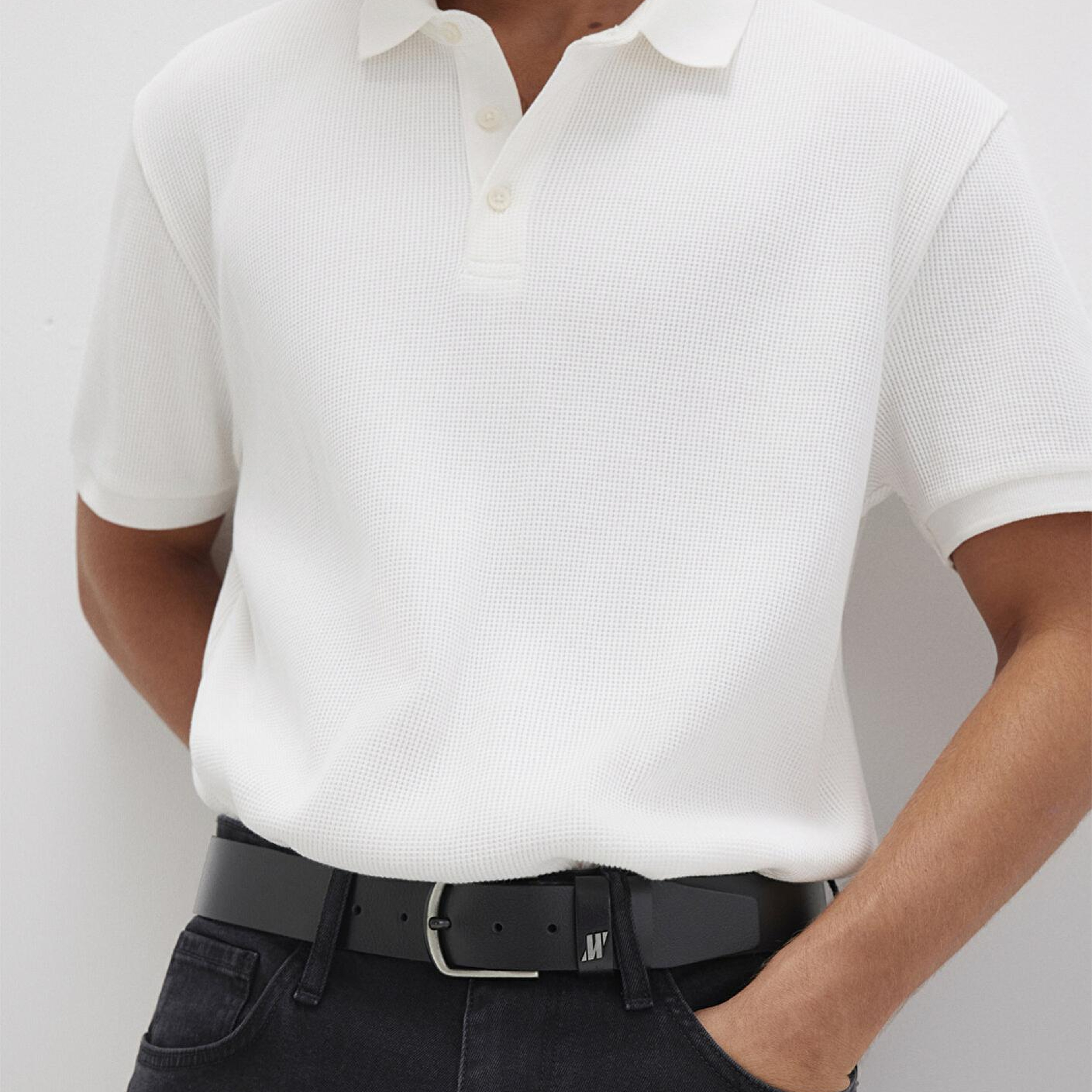 Mavi Siyah Deri Kemer 0912040-900