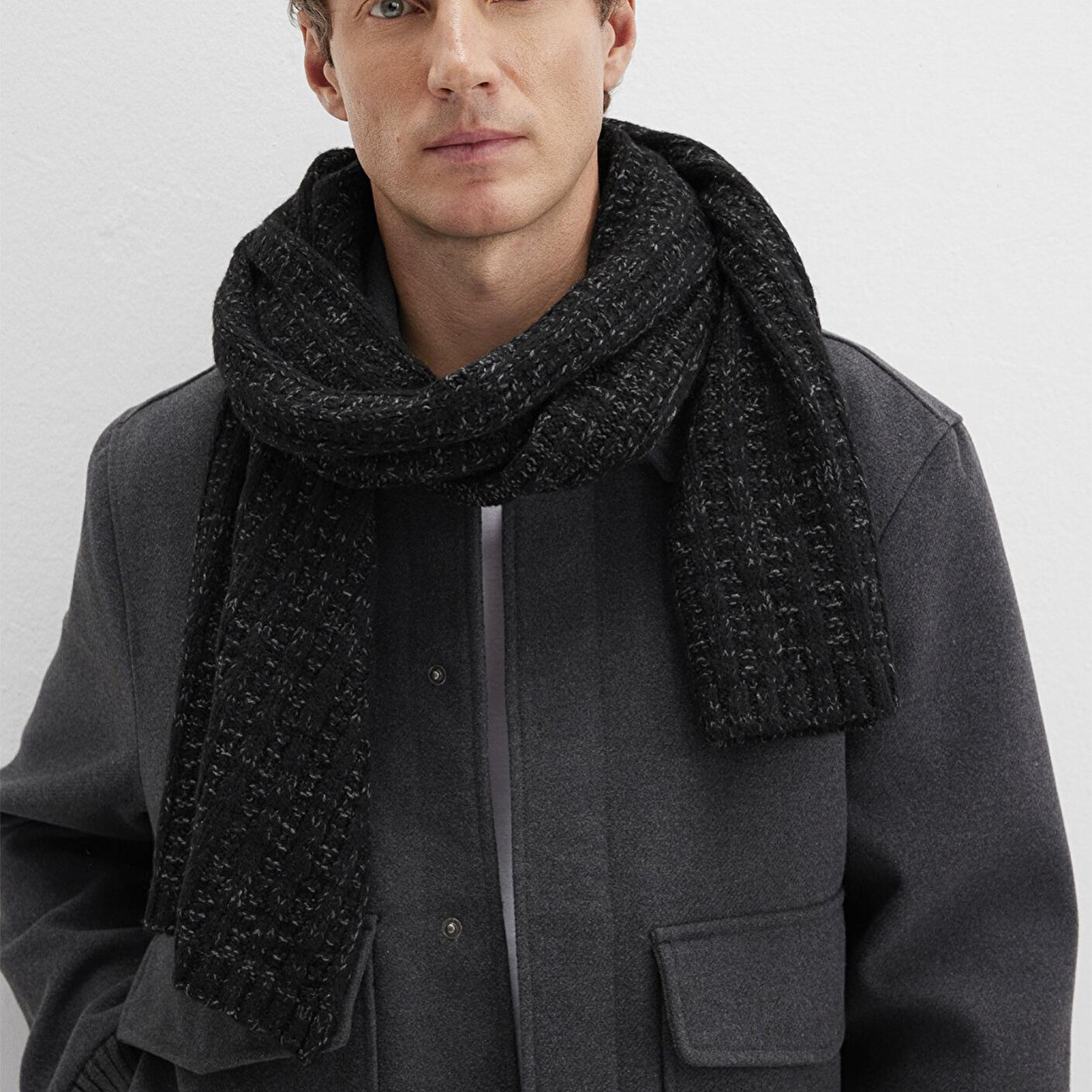 Mavi Siyah Atkı 0912036-900