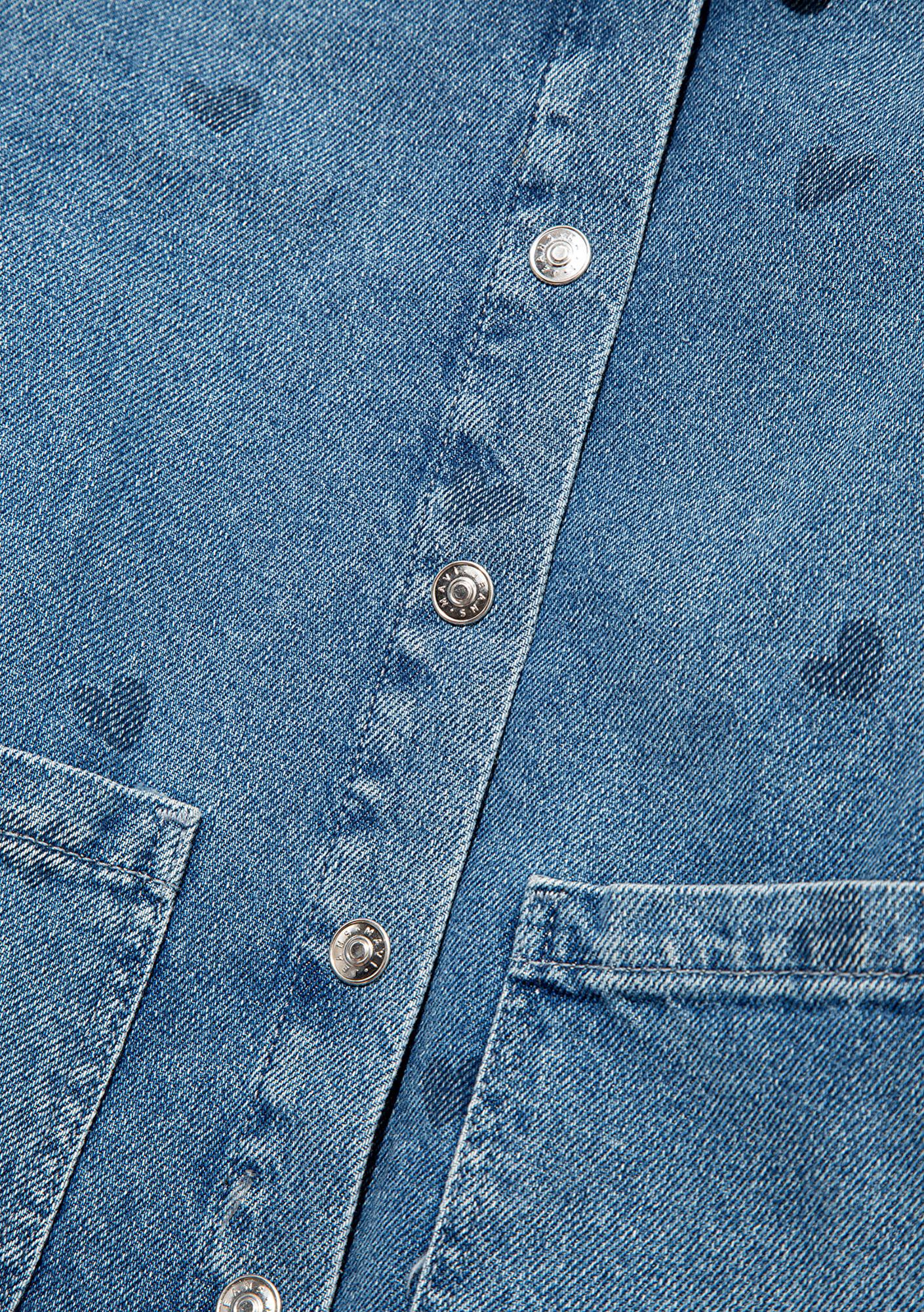 Mavi Lullu Açık Mavi Jean Gömlek Regular Fit / Normal Kesim 7210002-90880