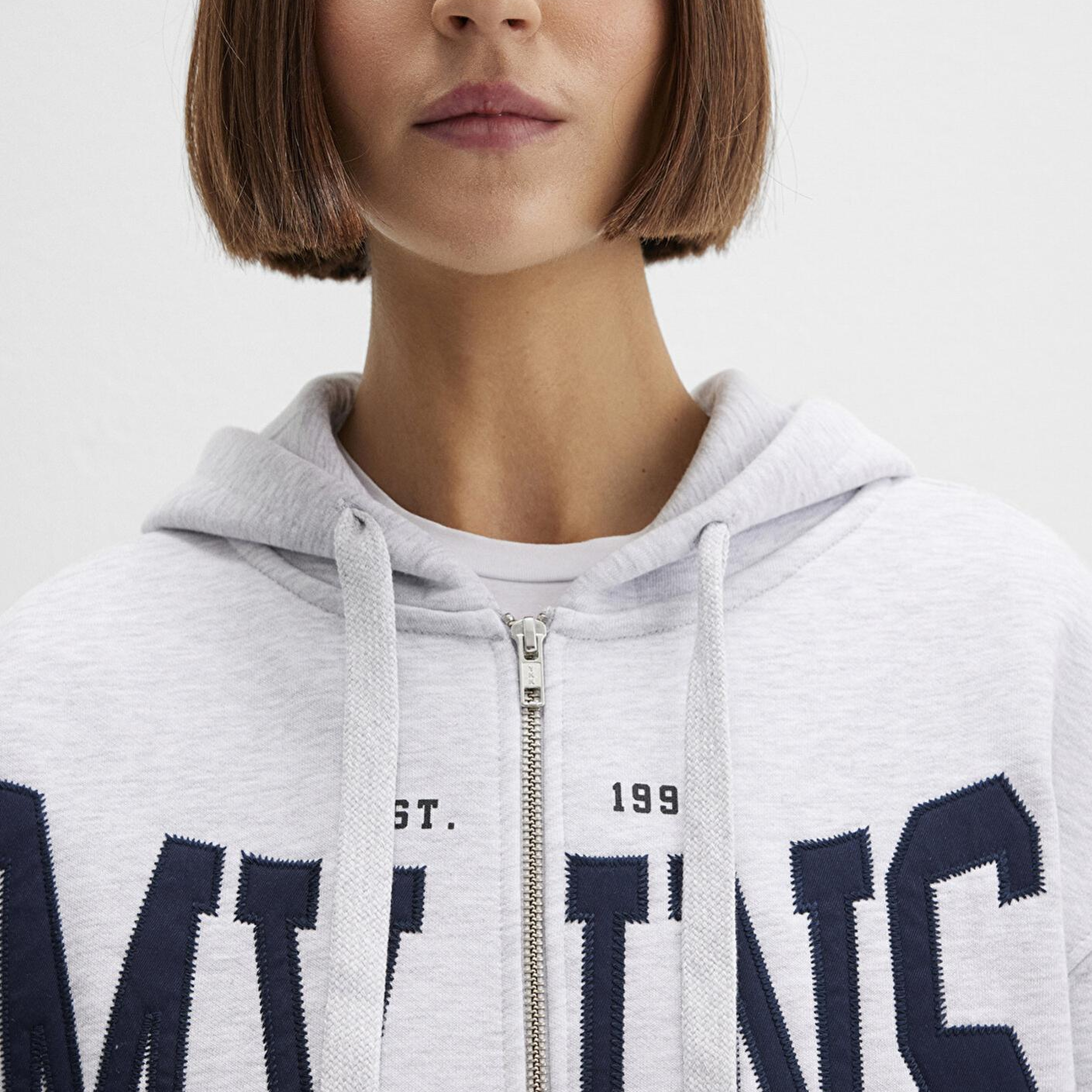 Mavi MVJNS Logo Gri Sweatshirt 1S10421-80196