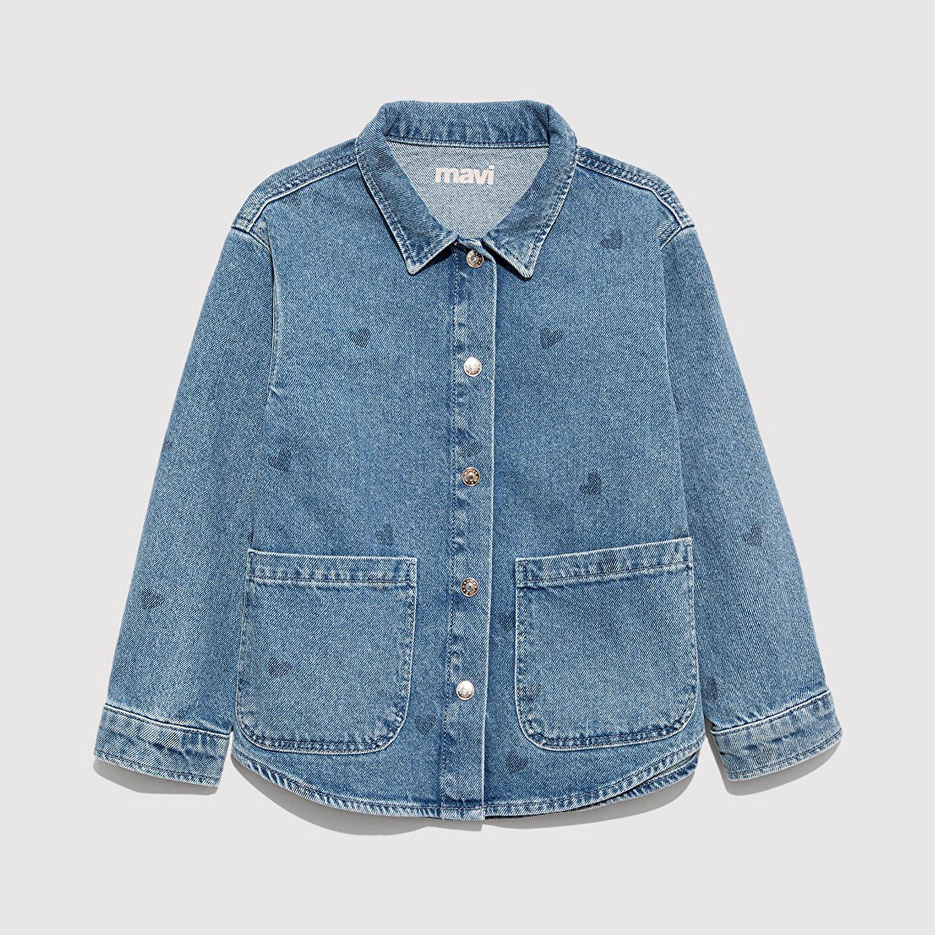 Mavi Lullu Açık Mavi Jean Gömlek Regular Fit / Normal Kesim 7210002-90880