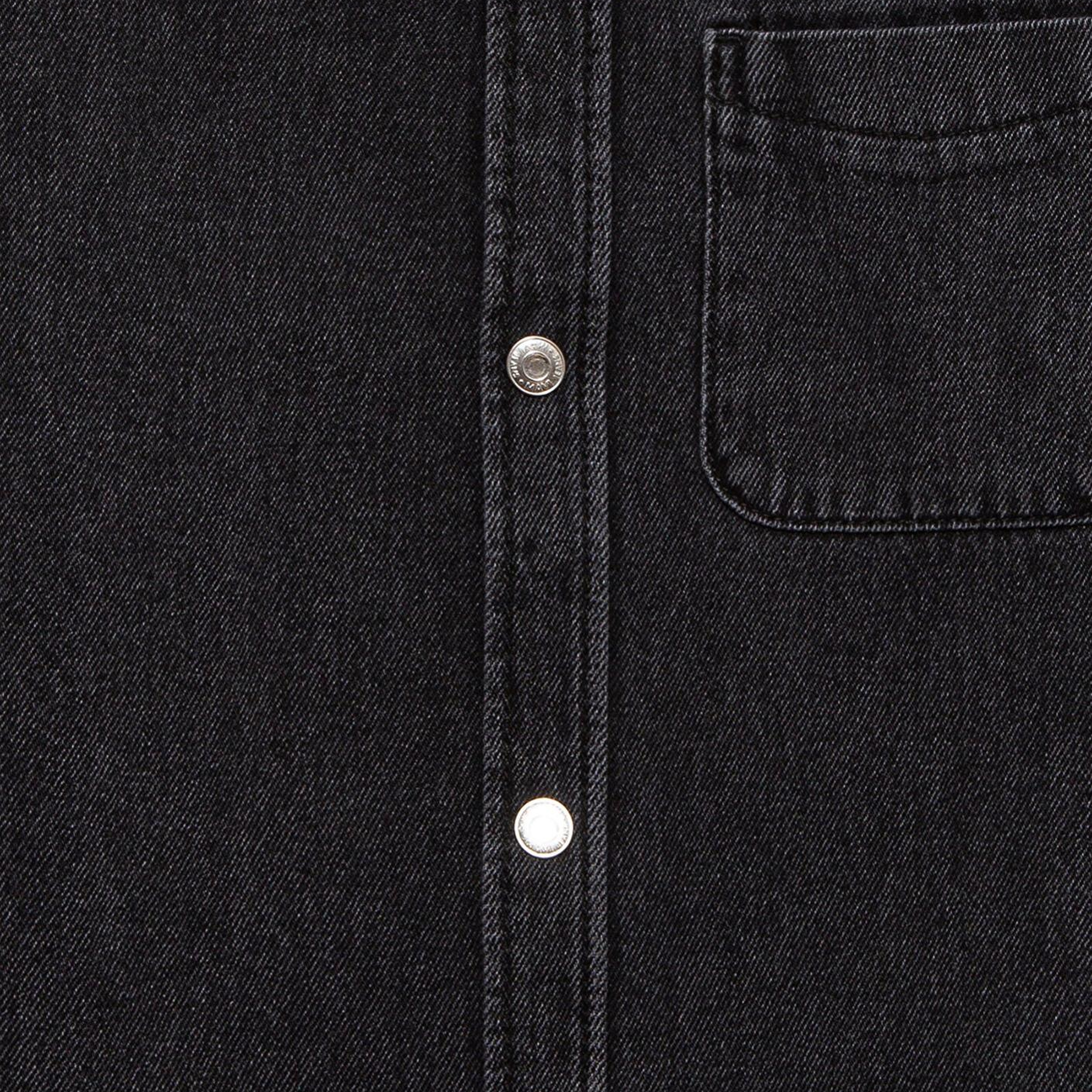 Mavi Bob 90lar Antrasit Denim Jean Gömlek Oversize / Geniş Kesim 6210000-89447