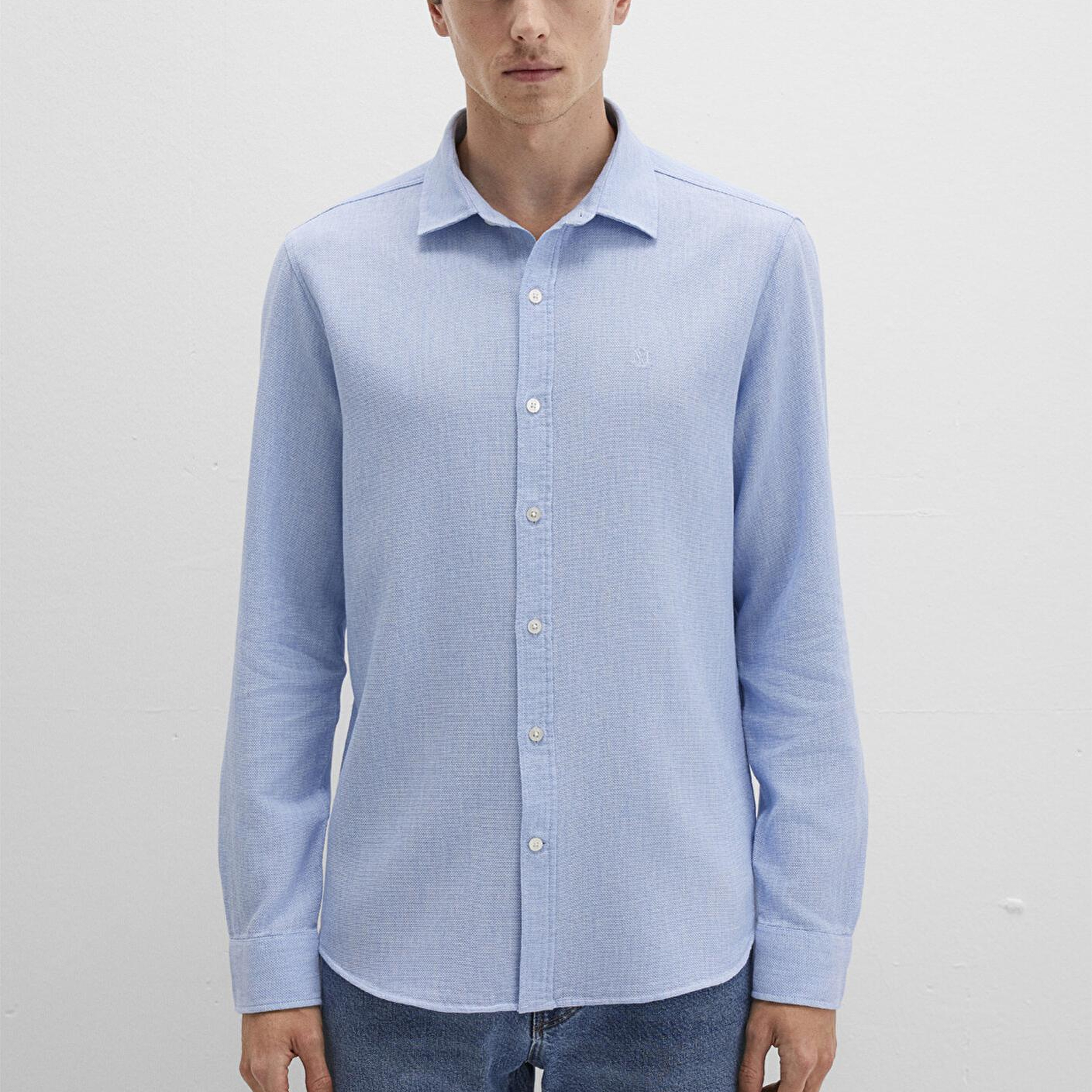 Mavi Mavi Gömlek Slim Fit / Dar Kesim 0211656-88654