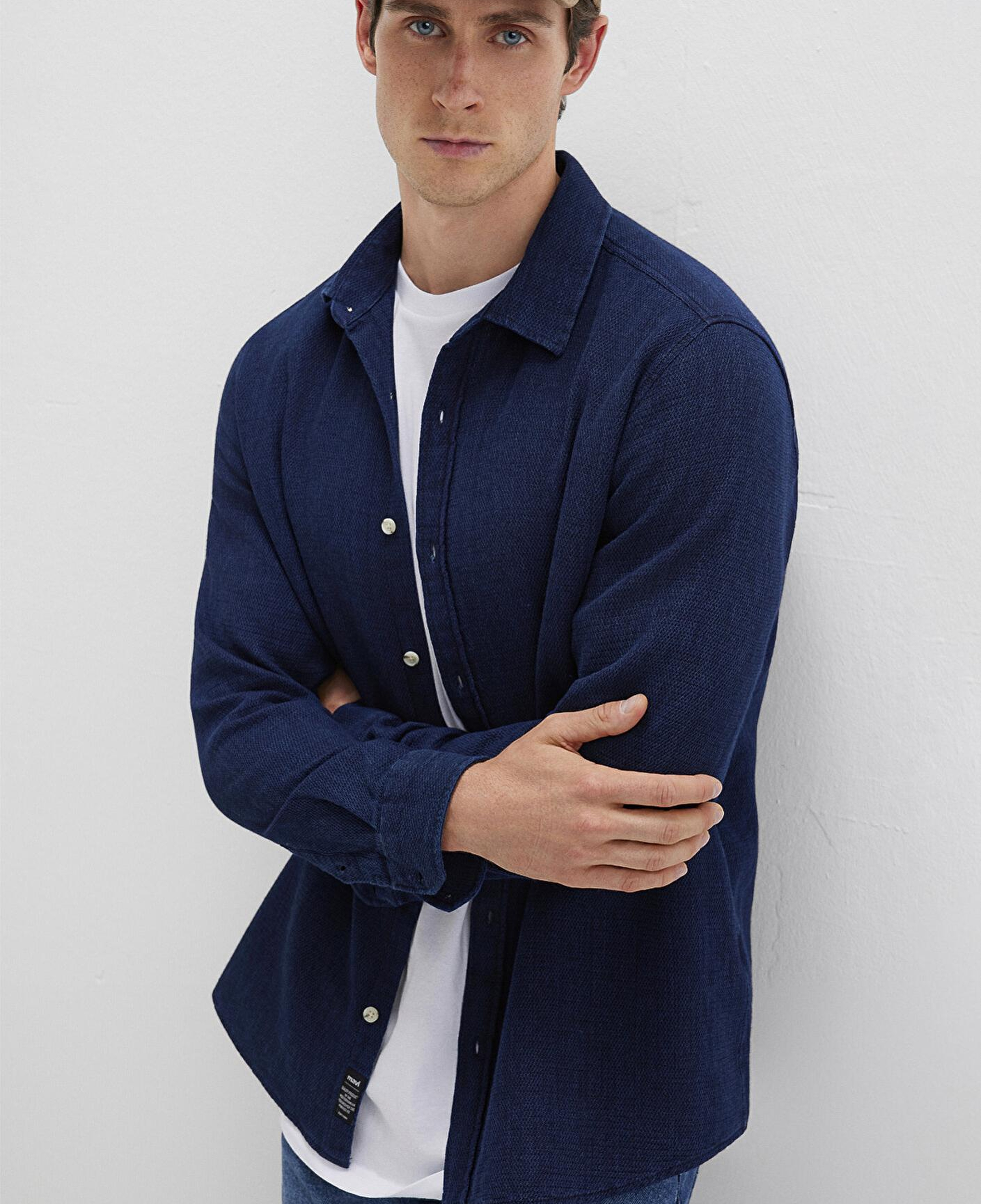 Mavi Lacivert Indigo Gömlek Regular Fit / Normal Kesim 0211681-18790