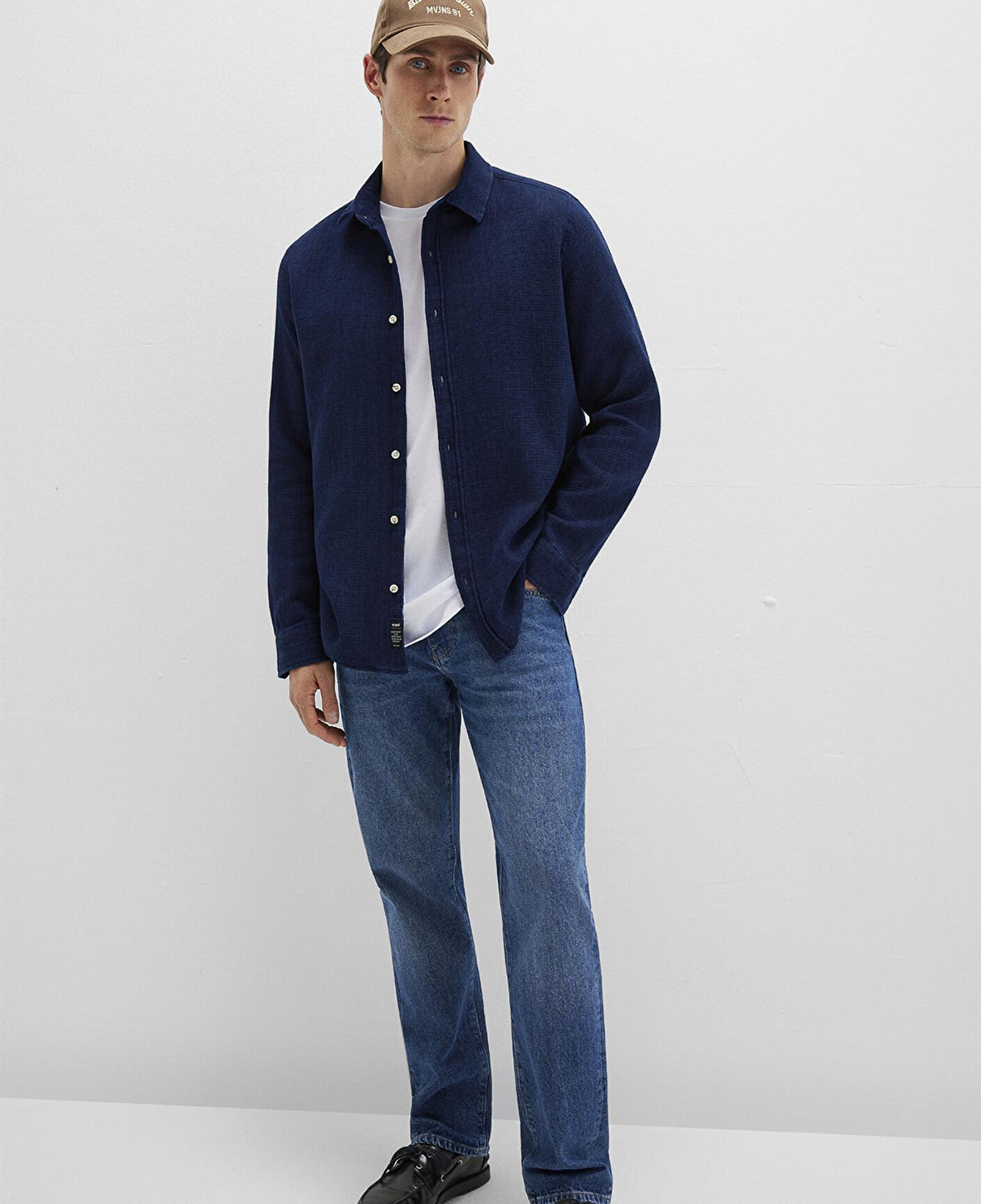 Mavi Lacivert Indigo Gömlek Regular Fit / Normal Kesim 0211681-18790