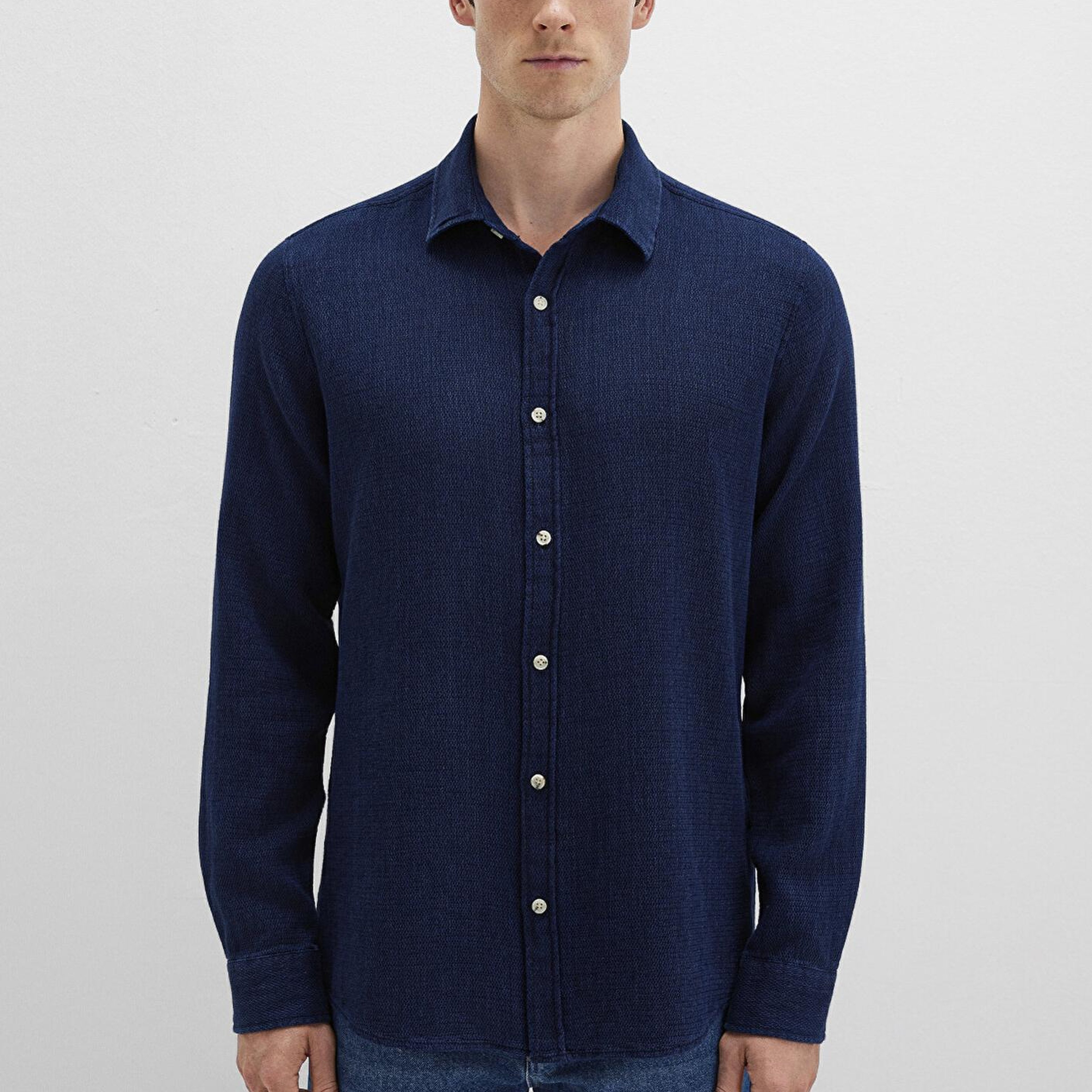 Mavi Lacivert Indigo Gömlek Regular Fit / Normal Kesim 0211681-18790