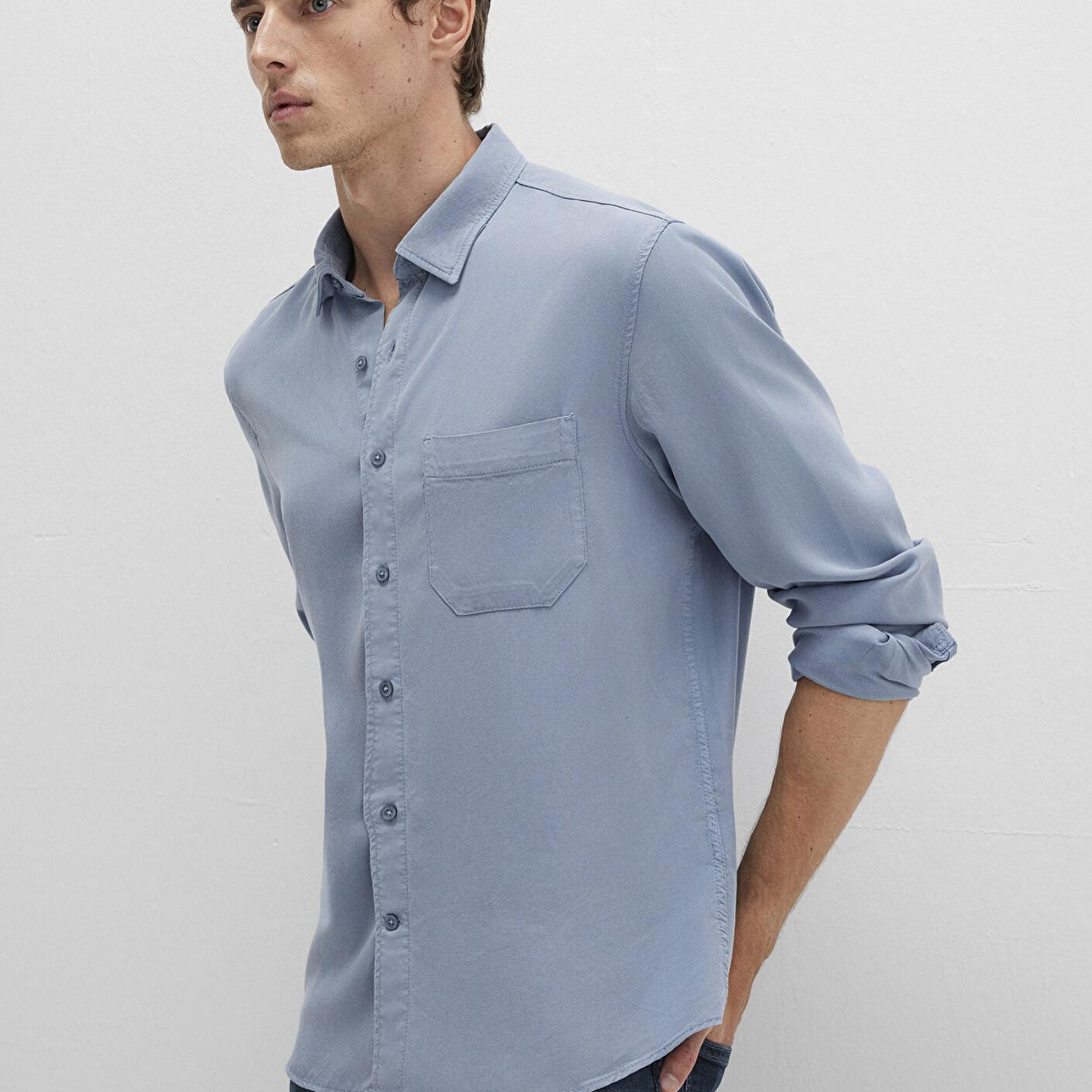 Mavi Mavi (TENCEL™) Liyosel Gömlek Regular Fit / Normal Kesim 0211647-86584