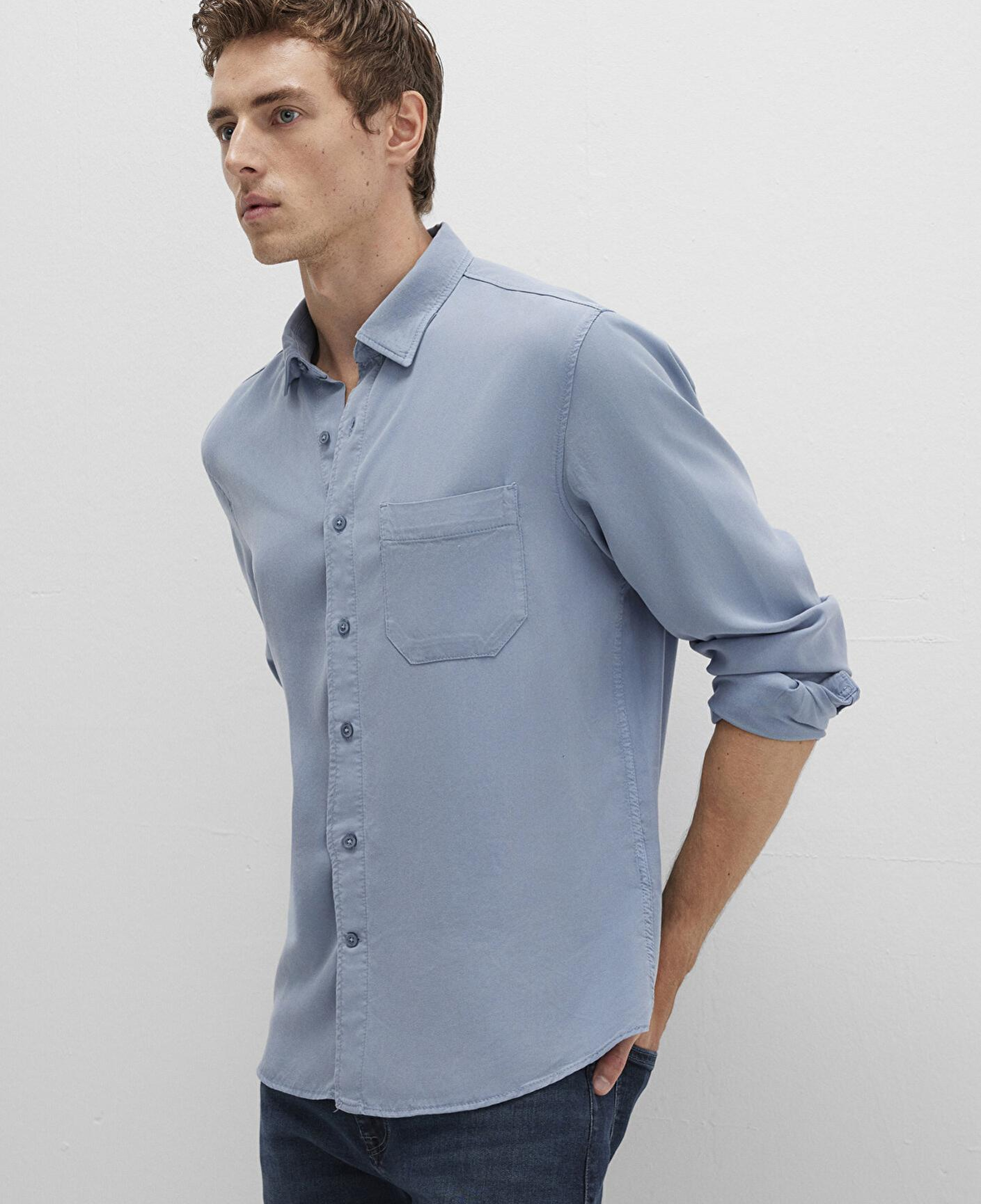 Mavi Mavi (TENCEL™) Liyosel Gömlek Regular Fit / Normal Kesim 0211647-86584