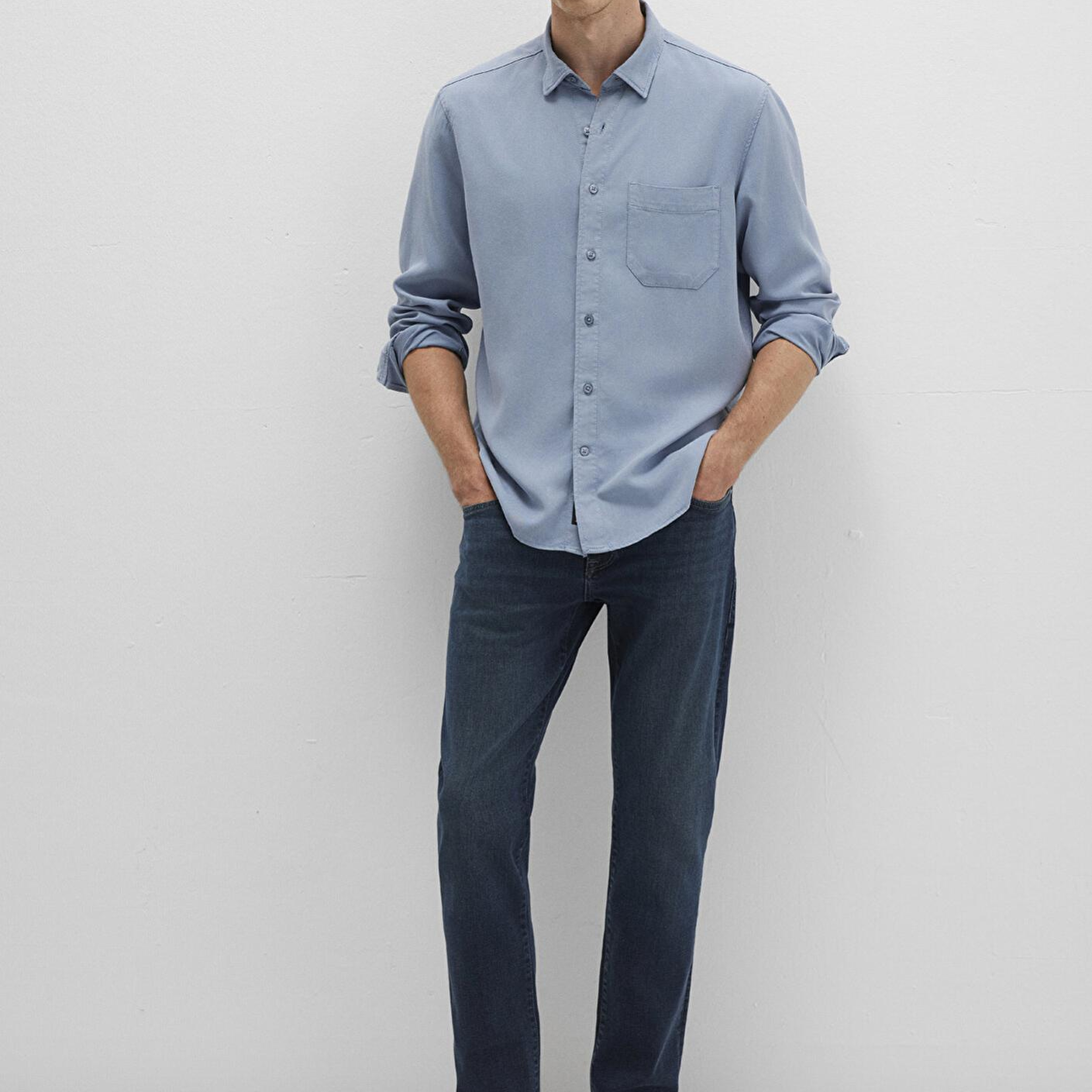 Mavi Mavi (TENCEL™) Liyosel Gömlek Regular Fit / Normal Kesim 0211647-86584