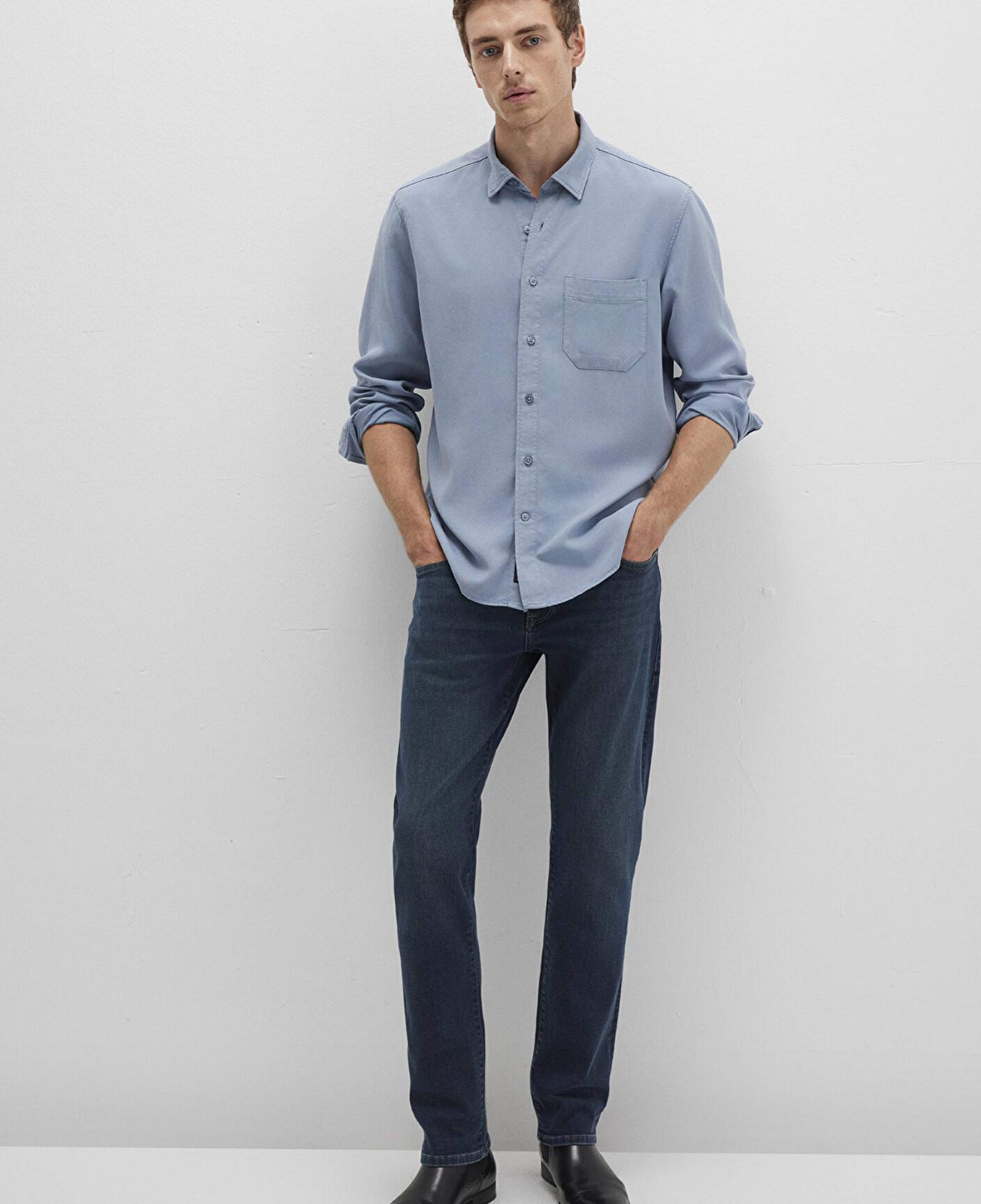 Mavi Mavi (TENCEL™) Liyosel Gömlek Regular Fit / Normal Kesim 0211647-86584