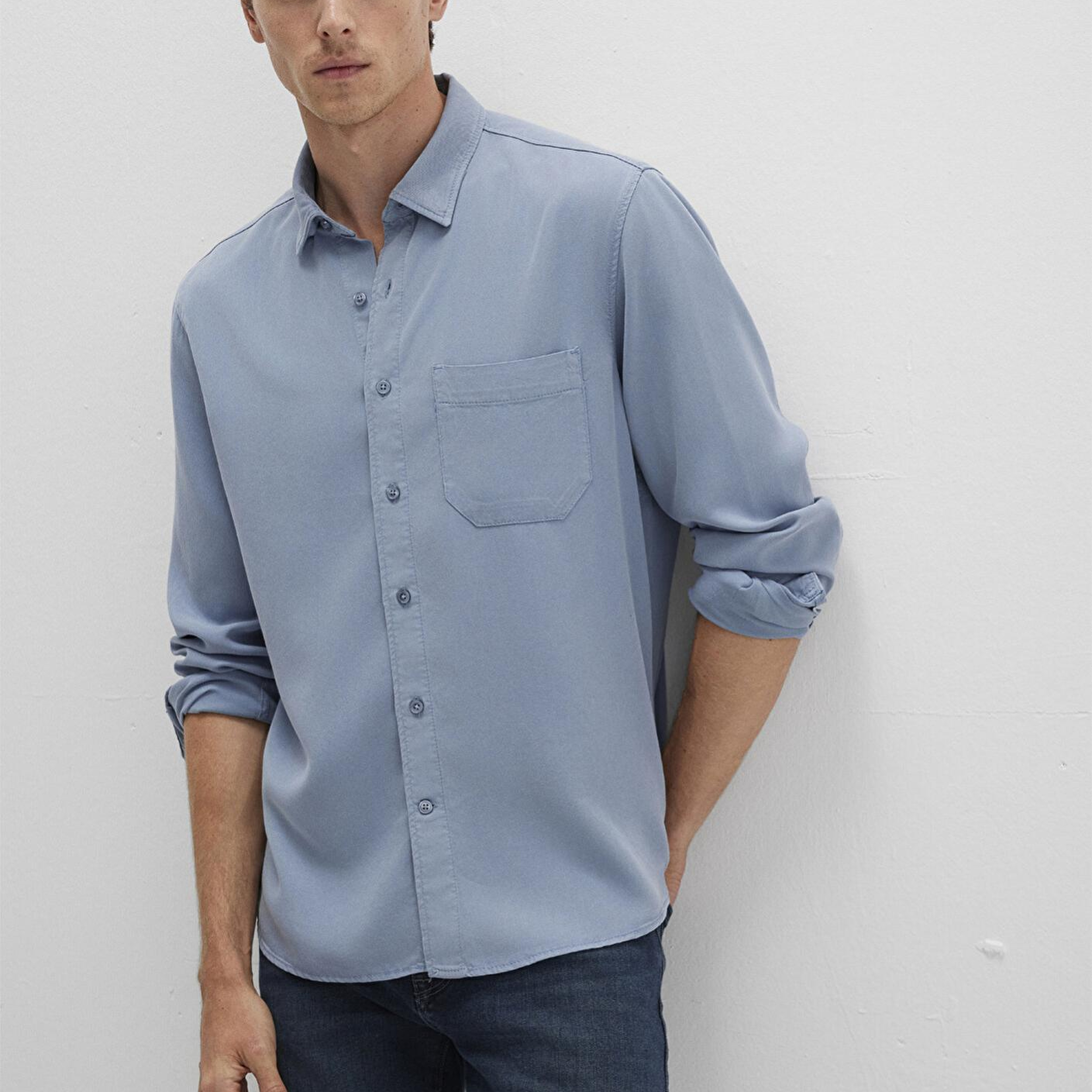 Mavi Mavi (TENCEL™) Liyosel Gömlek Regular Fit / Normal Kesim 0211647-86584