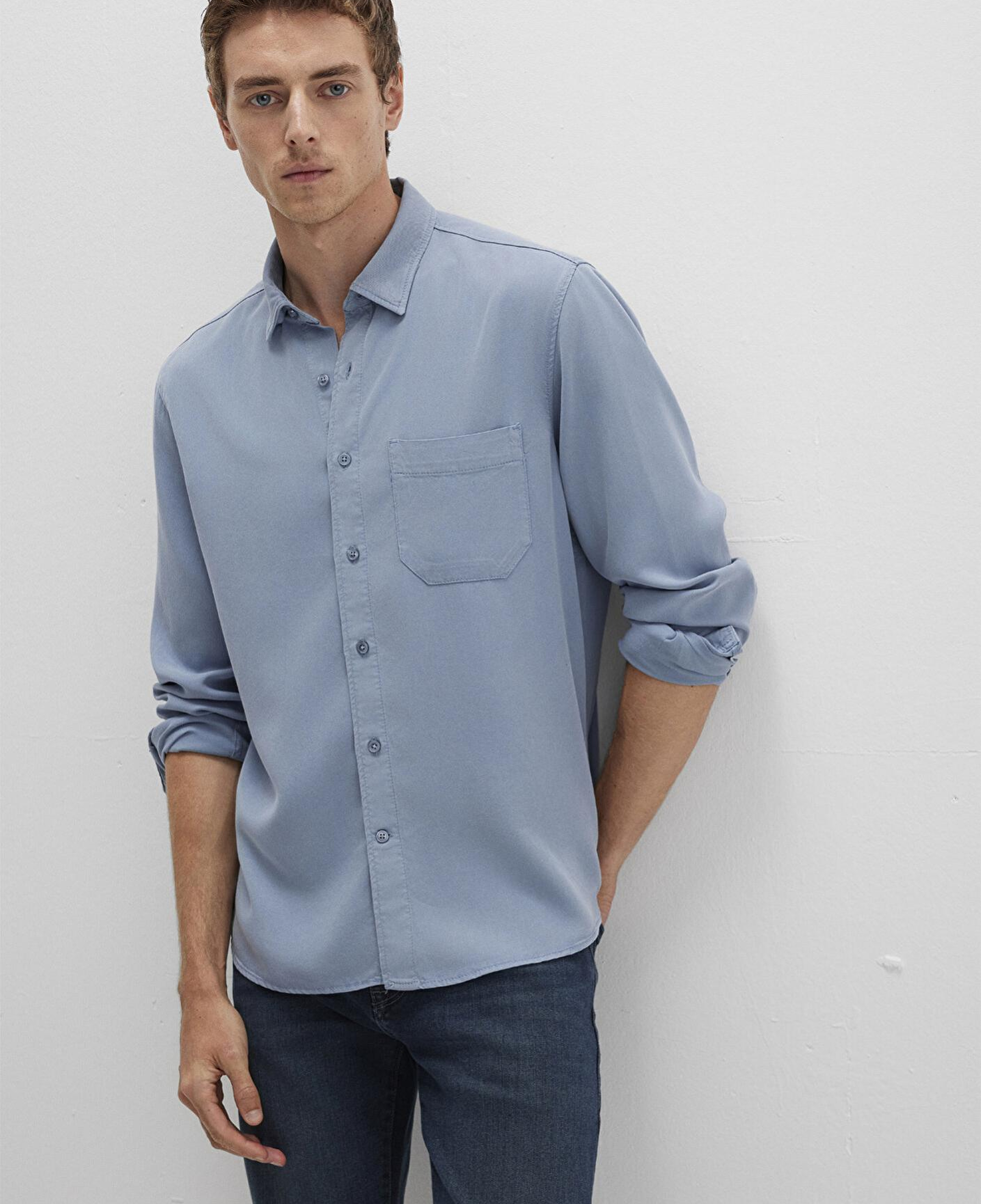 Mavi Mavi (TENCEL™) Liyosel Gömlek Regular Fit / Normal Kesim 0211647-86584