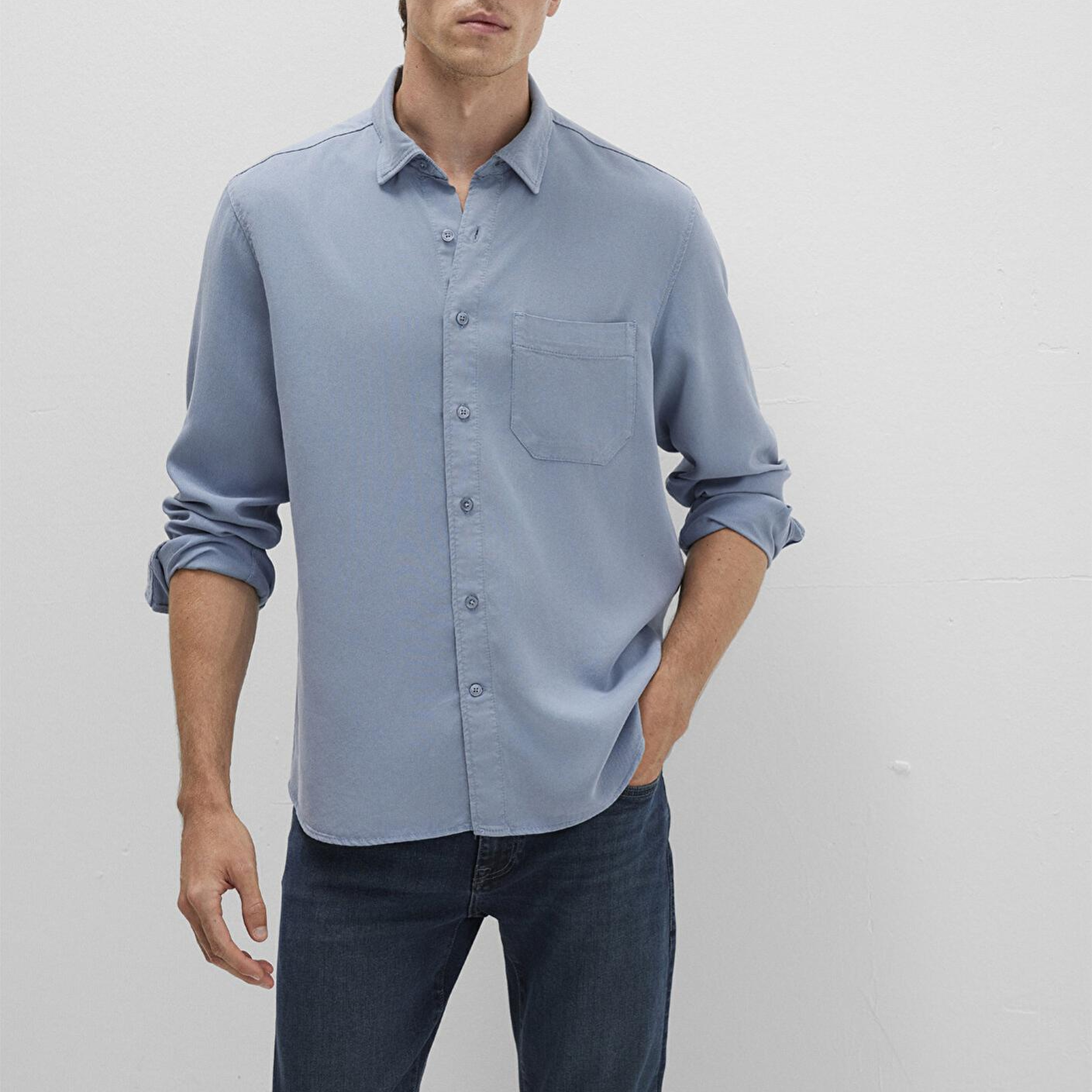 Mavi Mavi (TENCEL™) Liyosel Gömlek Regular Fit / Normal Kesim 0211647-86584