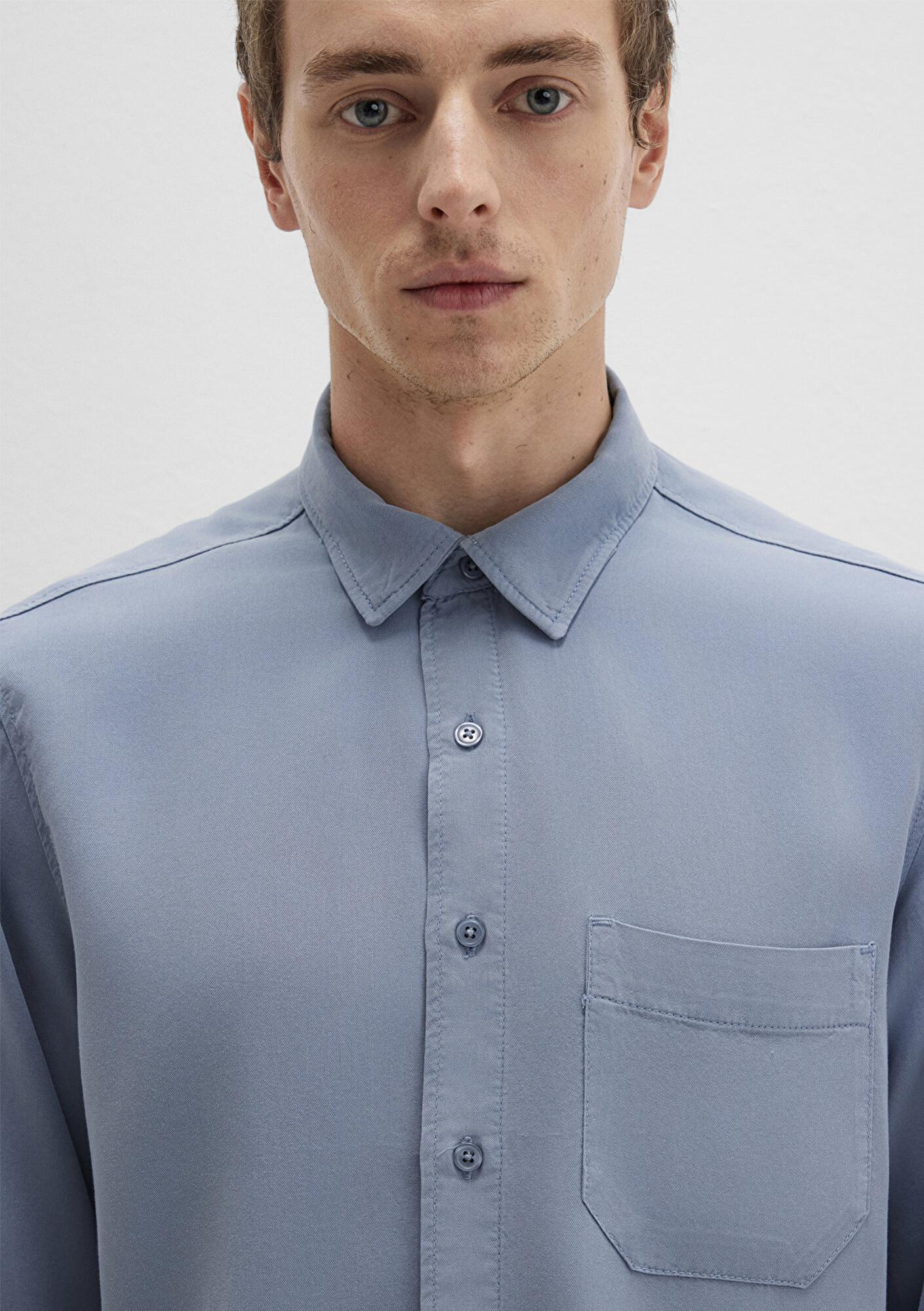 Mavi Mavi (TENCEL™) Liyosel Gömlek Regular Fit / Normal Kesim 0211647-86584