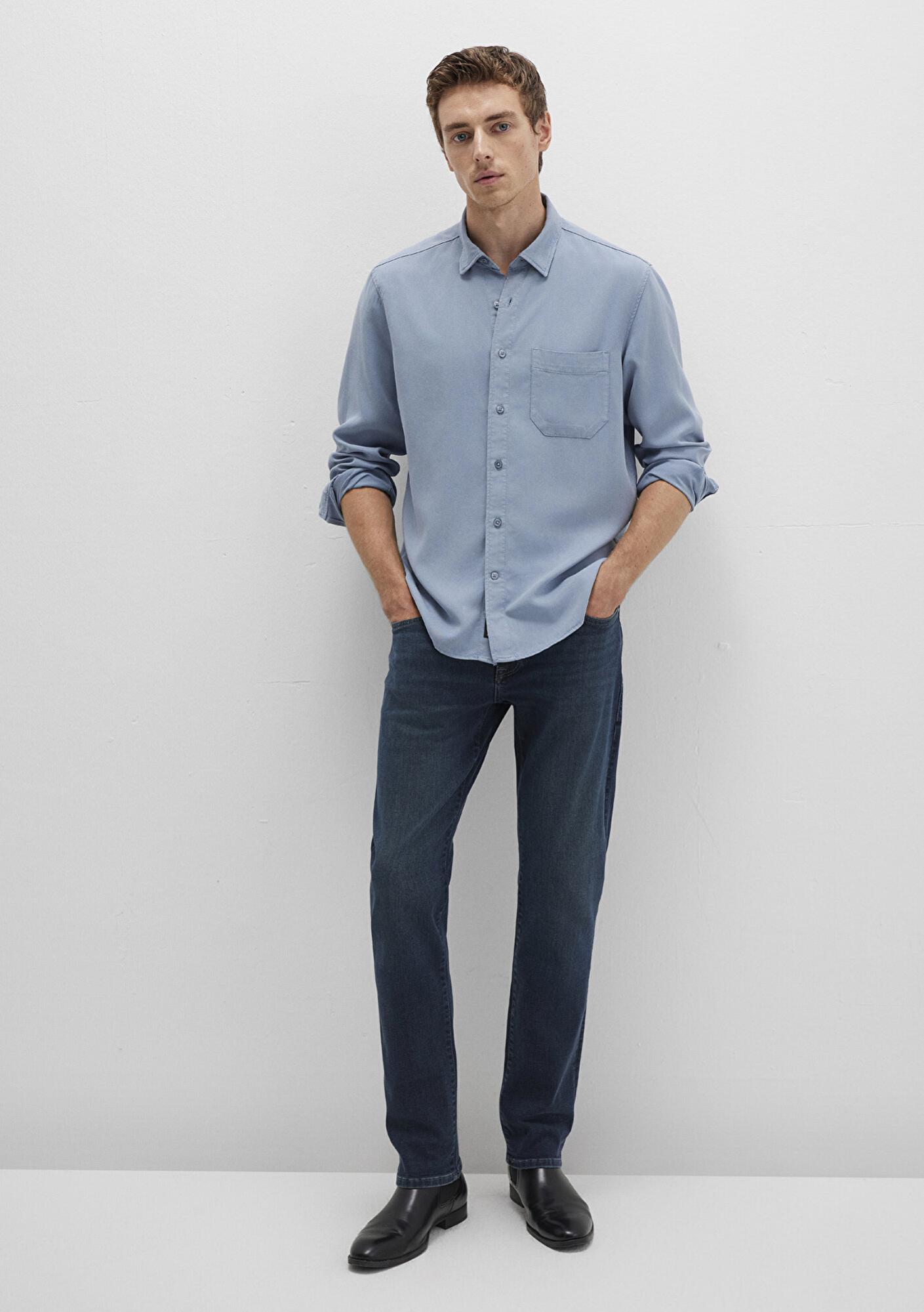 Mavi Mavi (TENCEL™) Liyosel Gömlek Regular Fit / Normal Kesim 0211647-86584