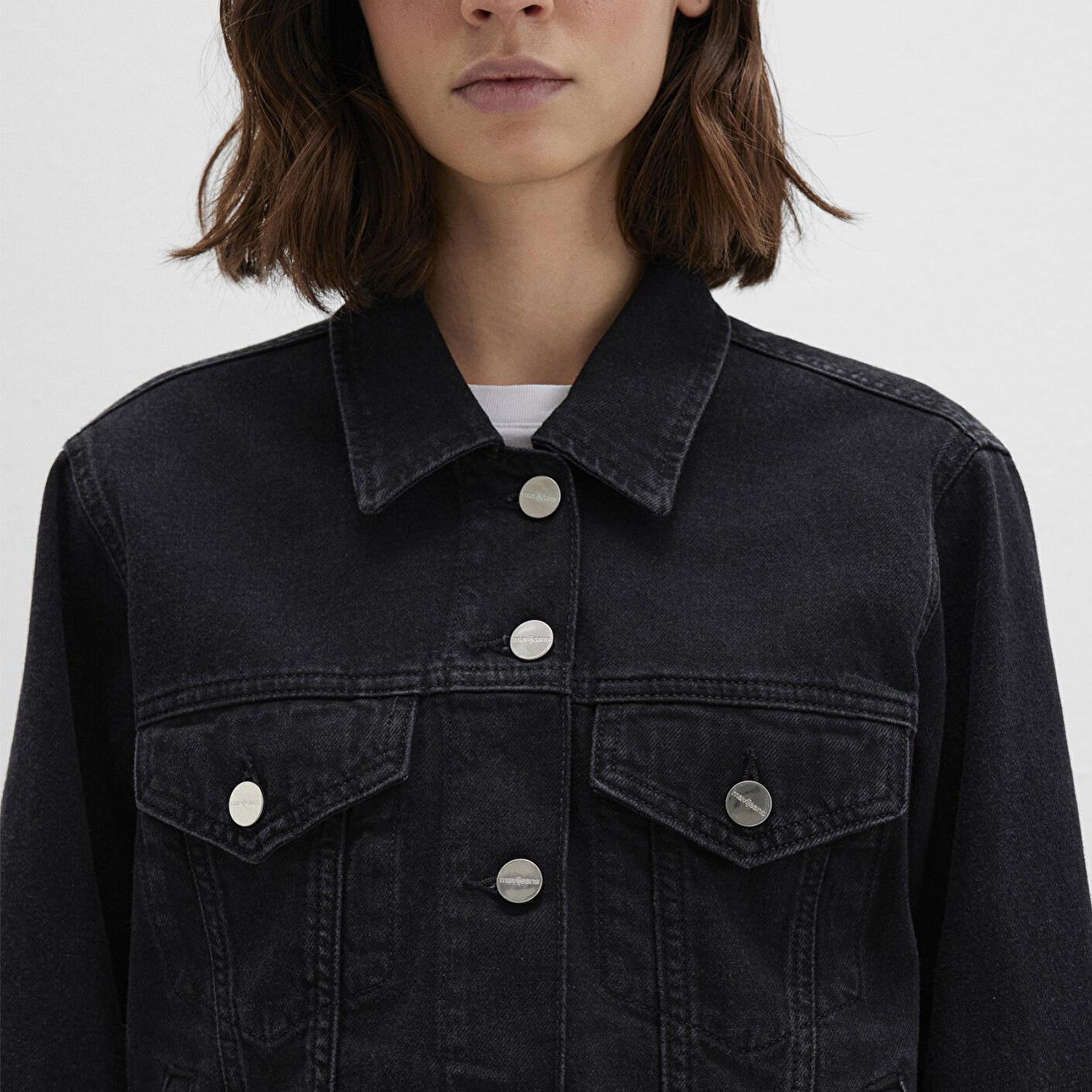 Mavi Ruby Iconic Koyu Gri Jean Ceket 1110505-89163