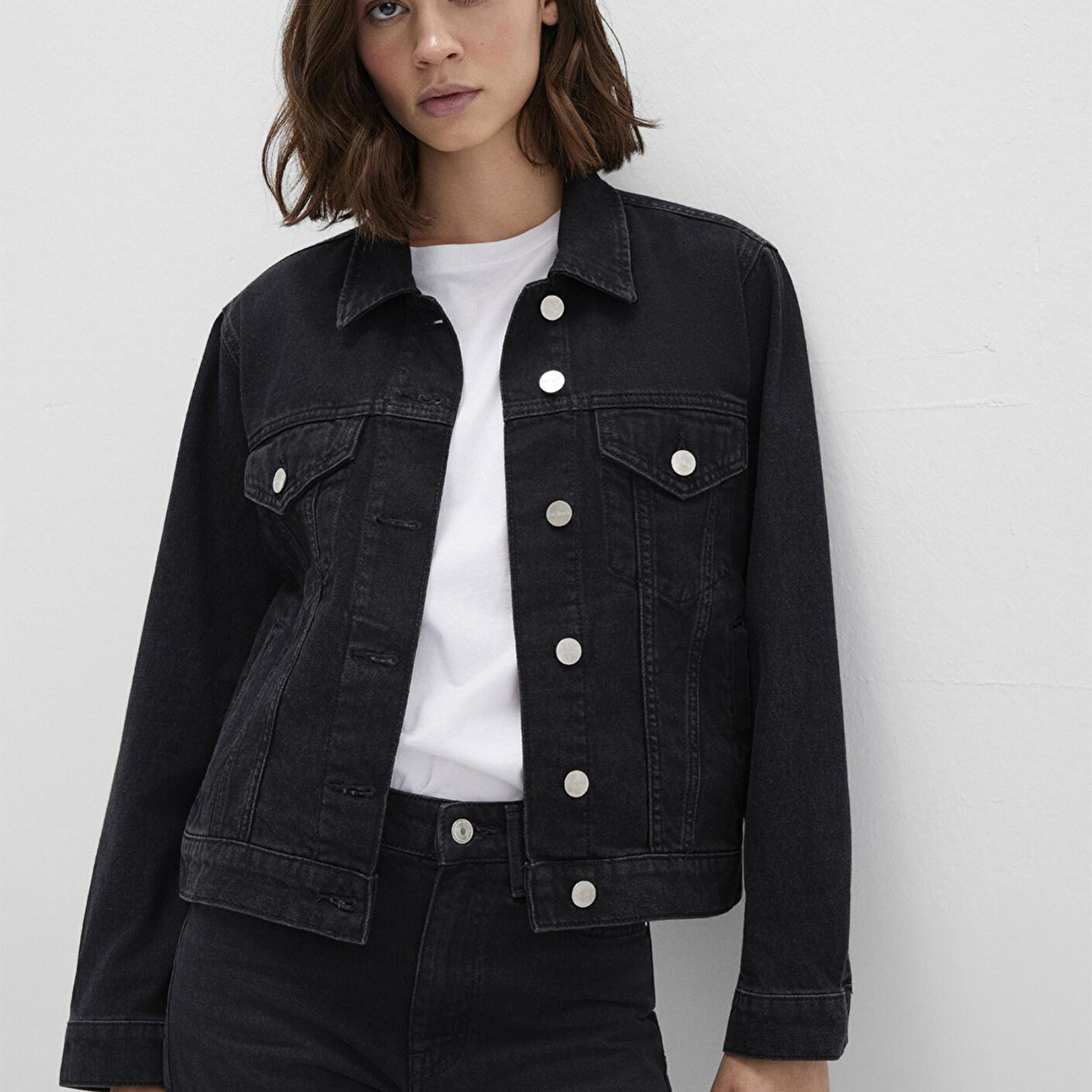 Mavi Ruby Iconic Koyu Gri Jean Ceket 1110505-89163