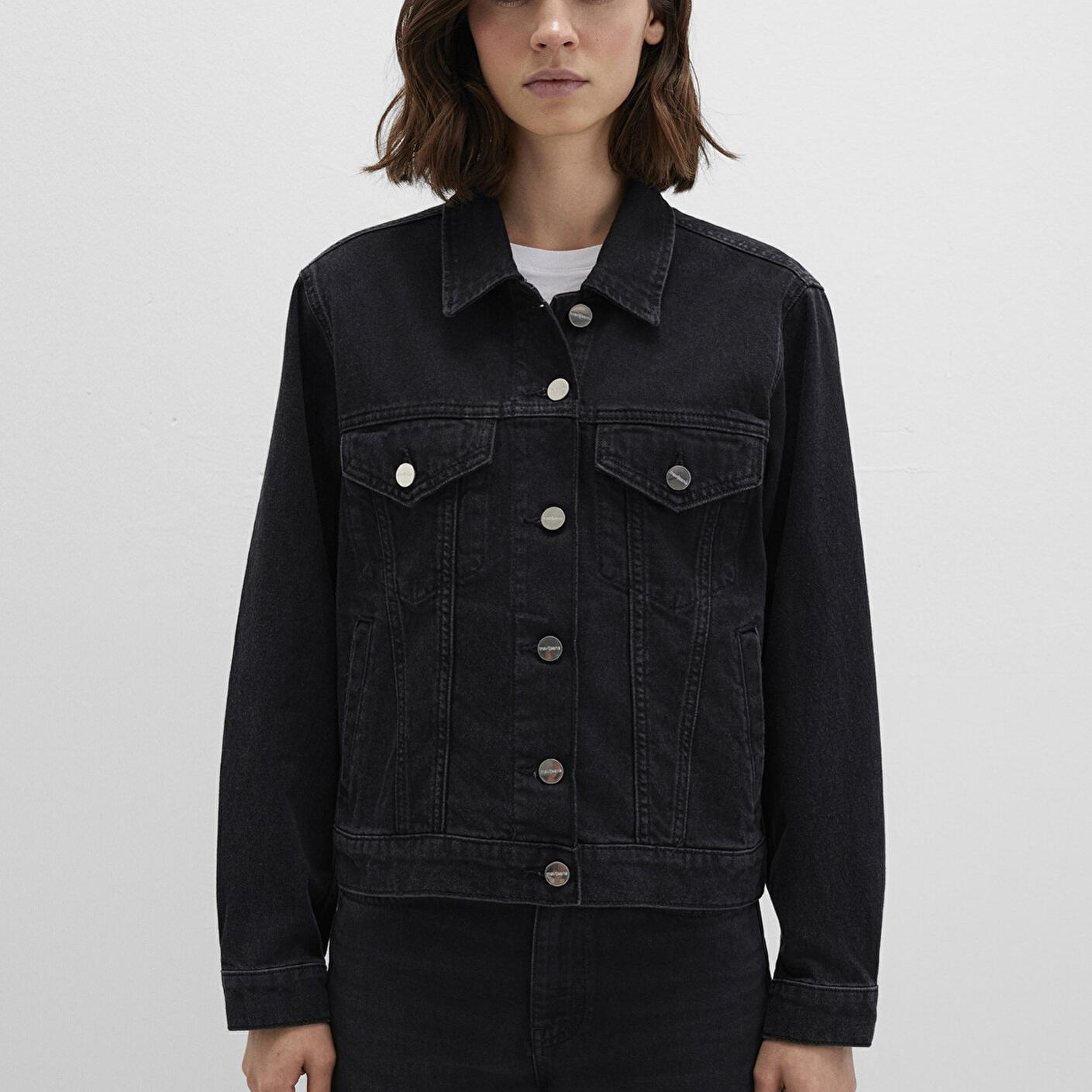 Mavi Ruby Iconic Koyu Gri Jean Ceket 1110505-89163