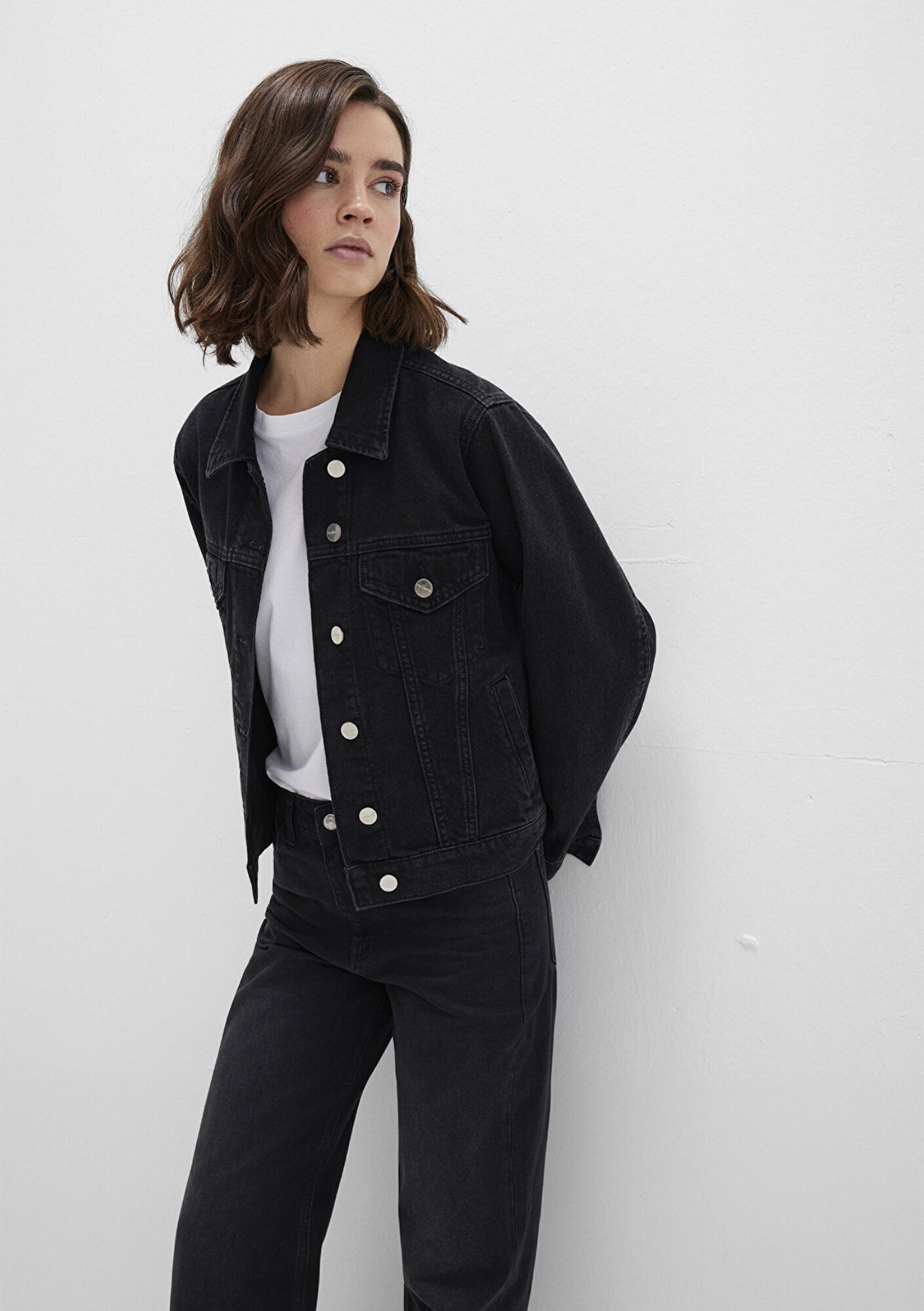 Mavi Ruby Iconic Koyu Gri Jean Ceket 1110505-89163