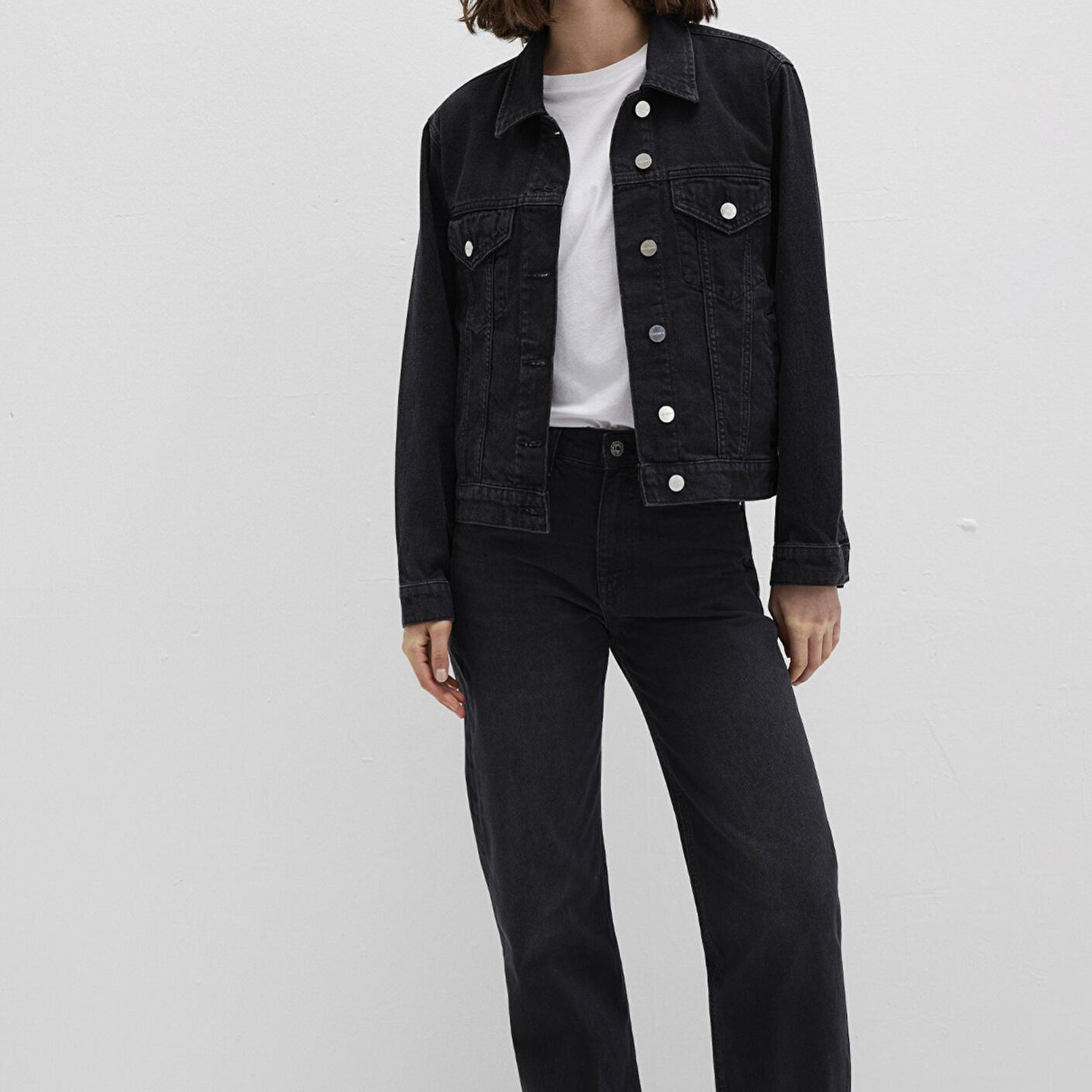 Mavi Ruby Iconic Koyu Gri Jean Ceket 1110505-89163