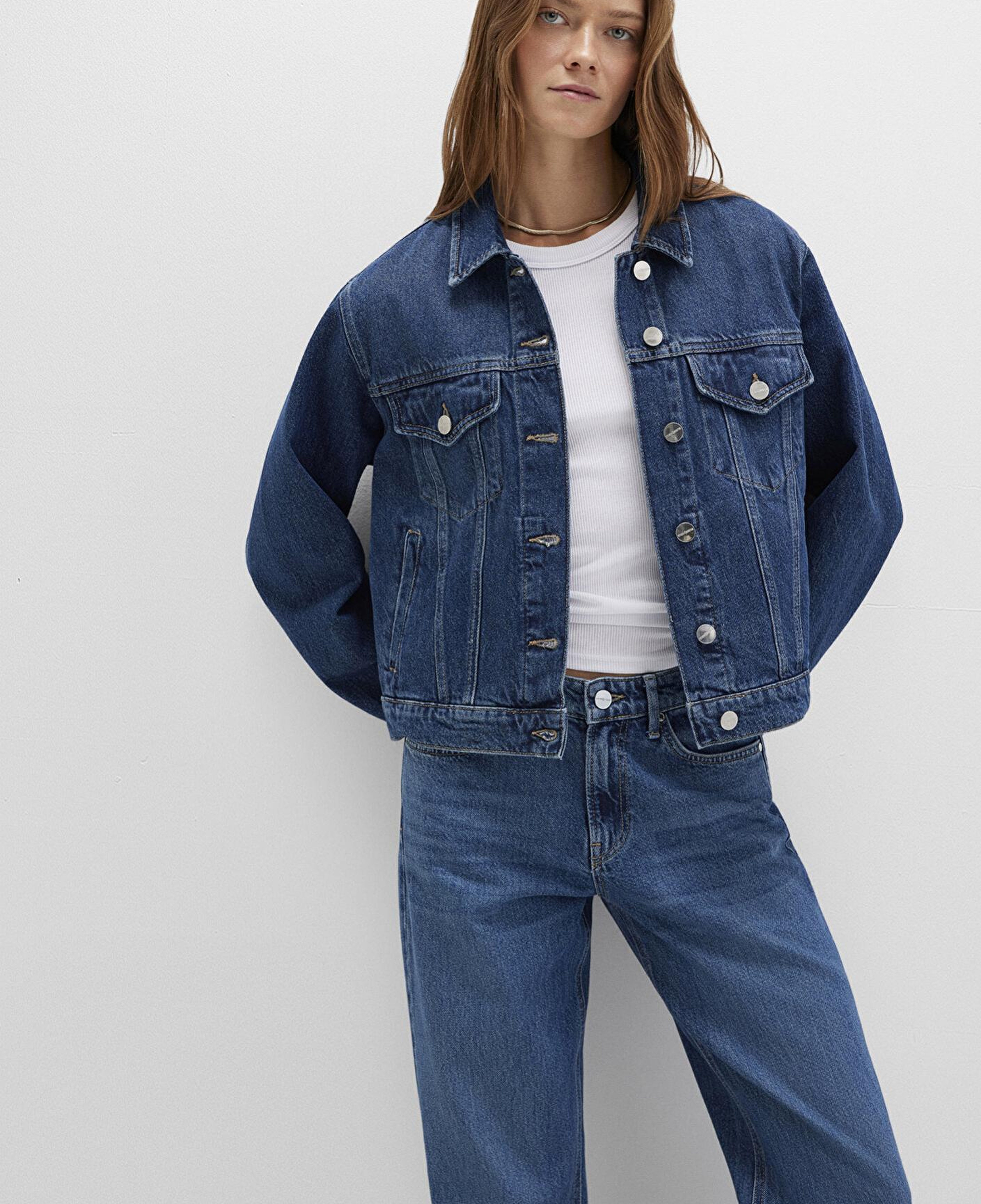 Mavi Ruby Iconic Koyu Mavi Jean Ceket 1110505-90542