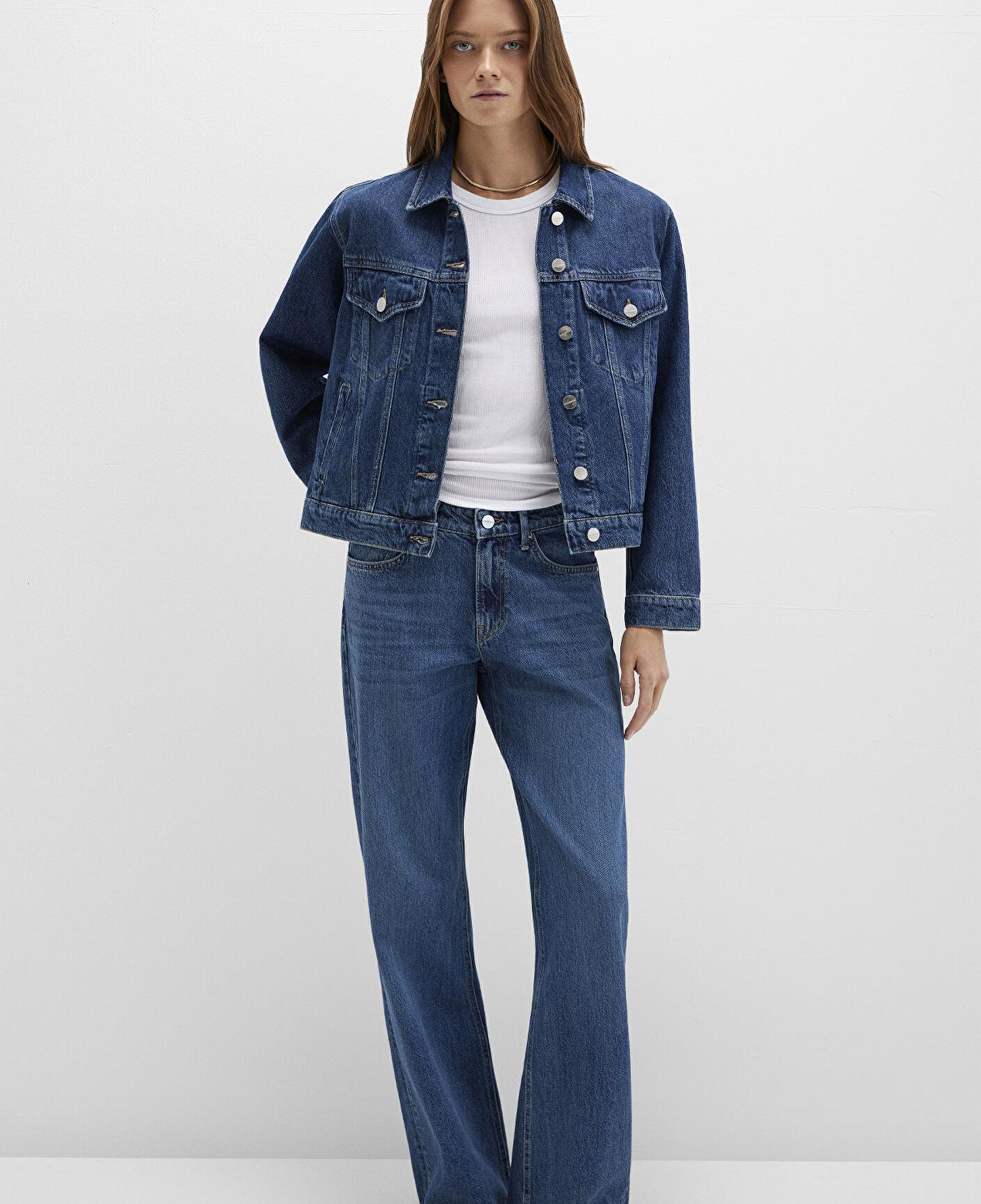 Mavi Ruby Iconic Koyu Mavi Jean Ceket 1110505-90542