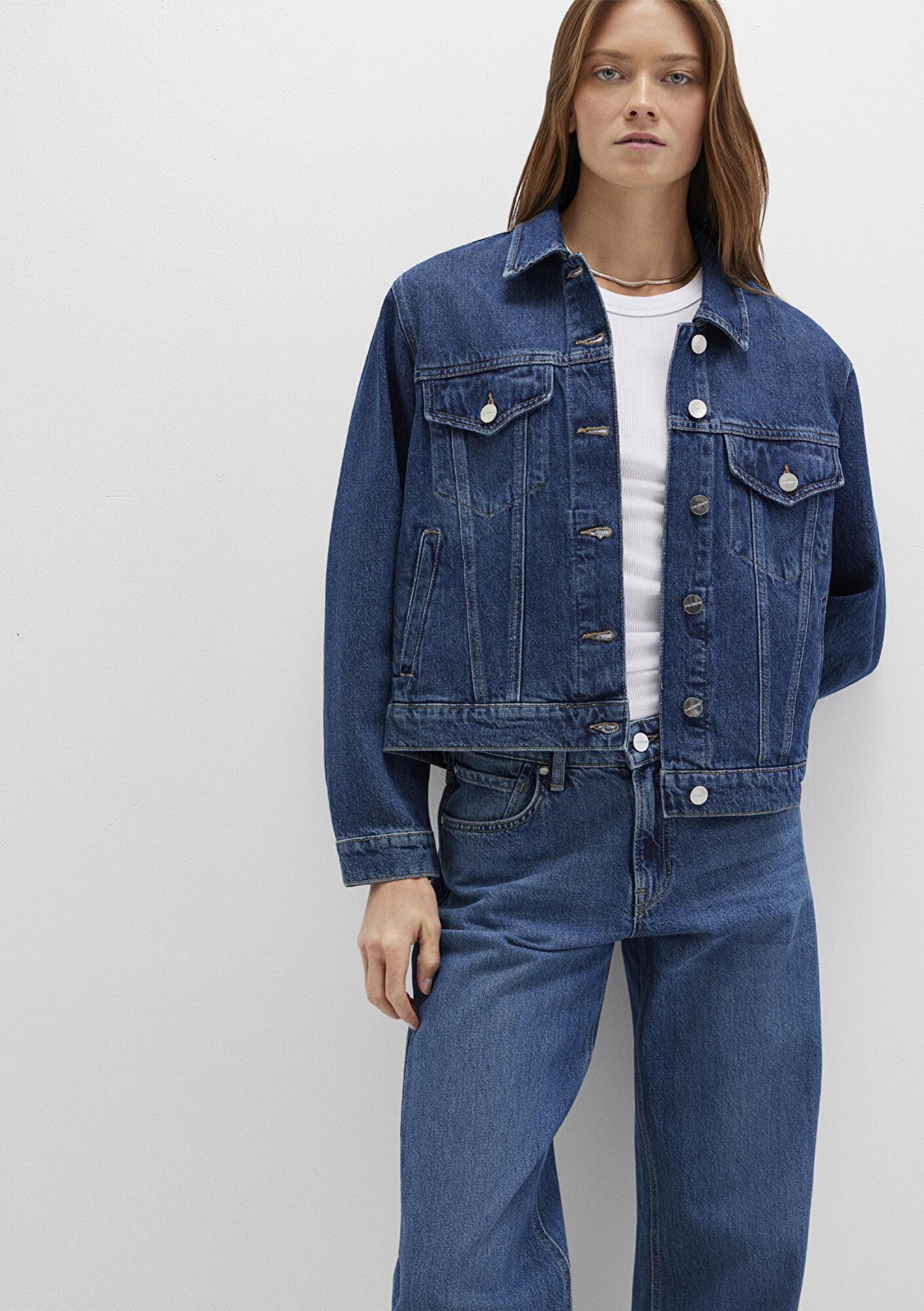 Mavi Ruby Iconic Koyu Mavi Jean Ceket 1110505-90542