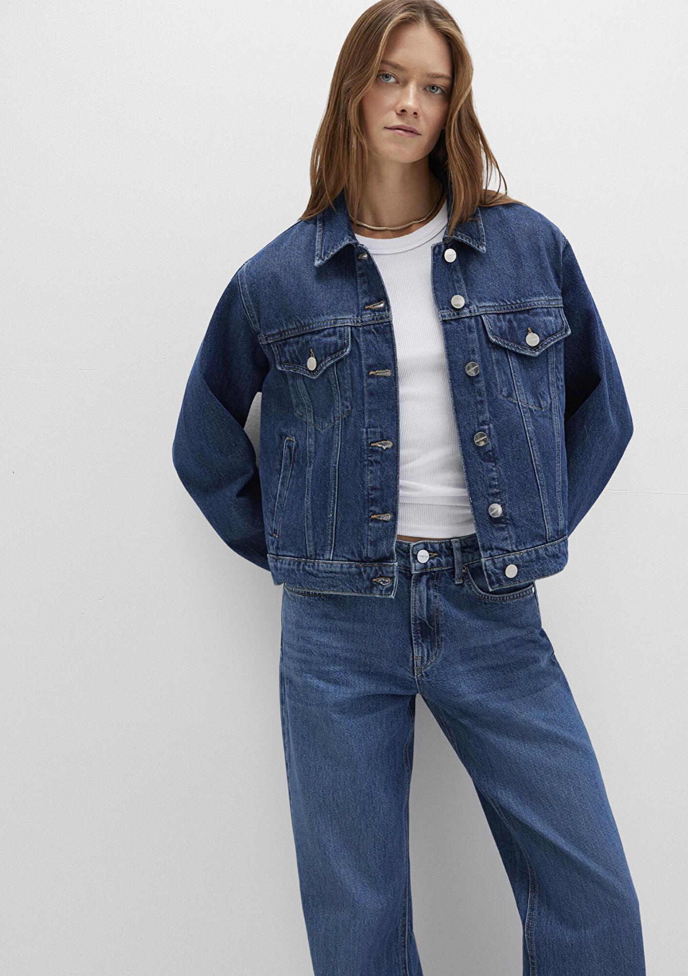 Mavi Ruby Iconic Koyu Mavi Jean Ceket 1110505-90542