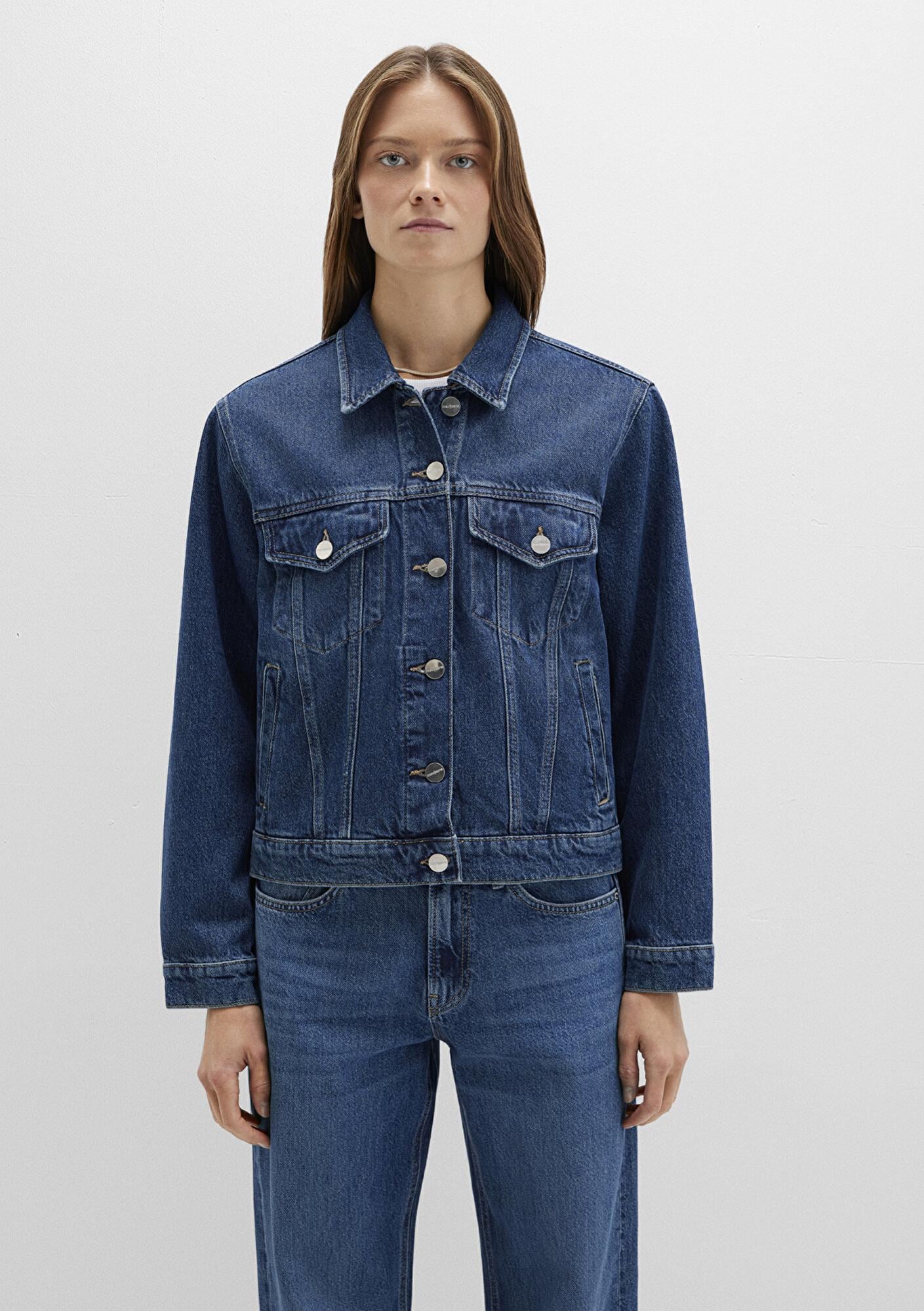 Mavi Ruby Iconic Koyu Mavi Jean Ceket 1110505-90542