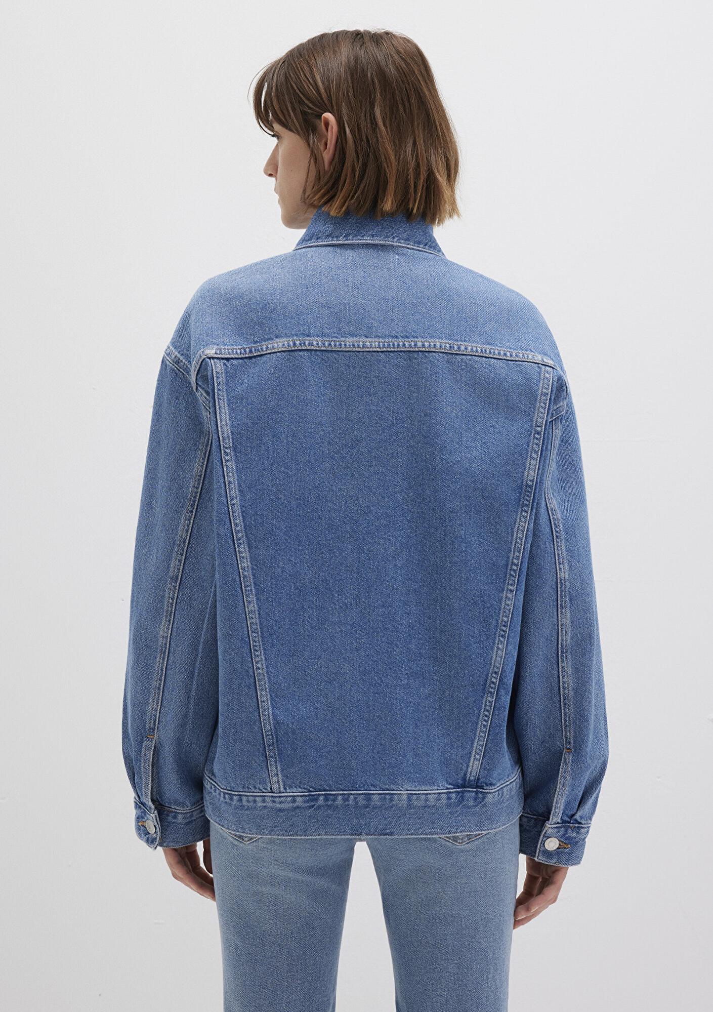 Mavi Luna 90lar Indigo Mavisi Jean Ceket 1110177-90545