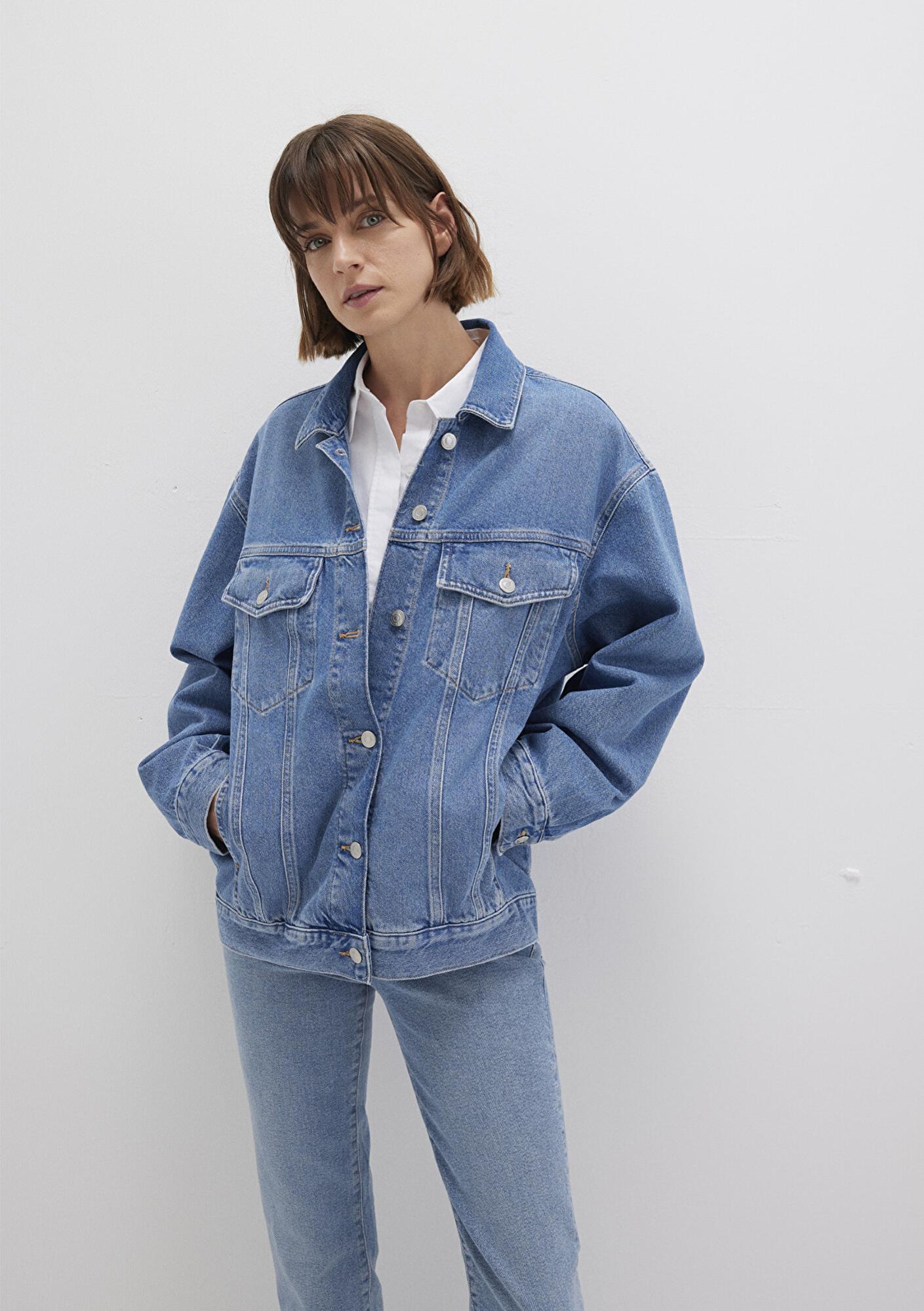 Mavi Luna 90lar Indigo Mavisi Jean Ceket 1110177-90545