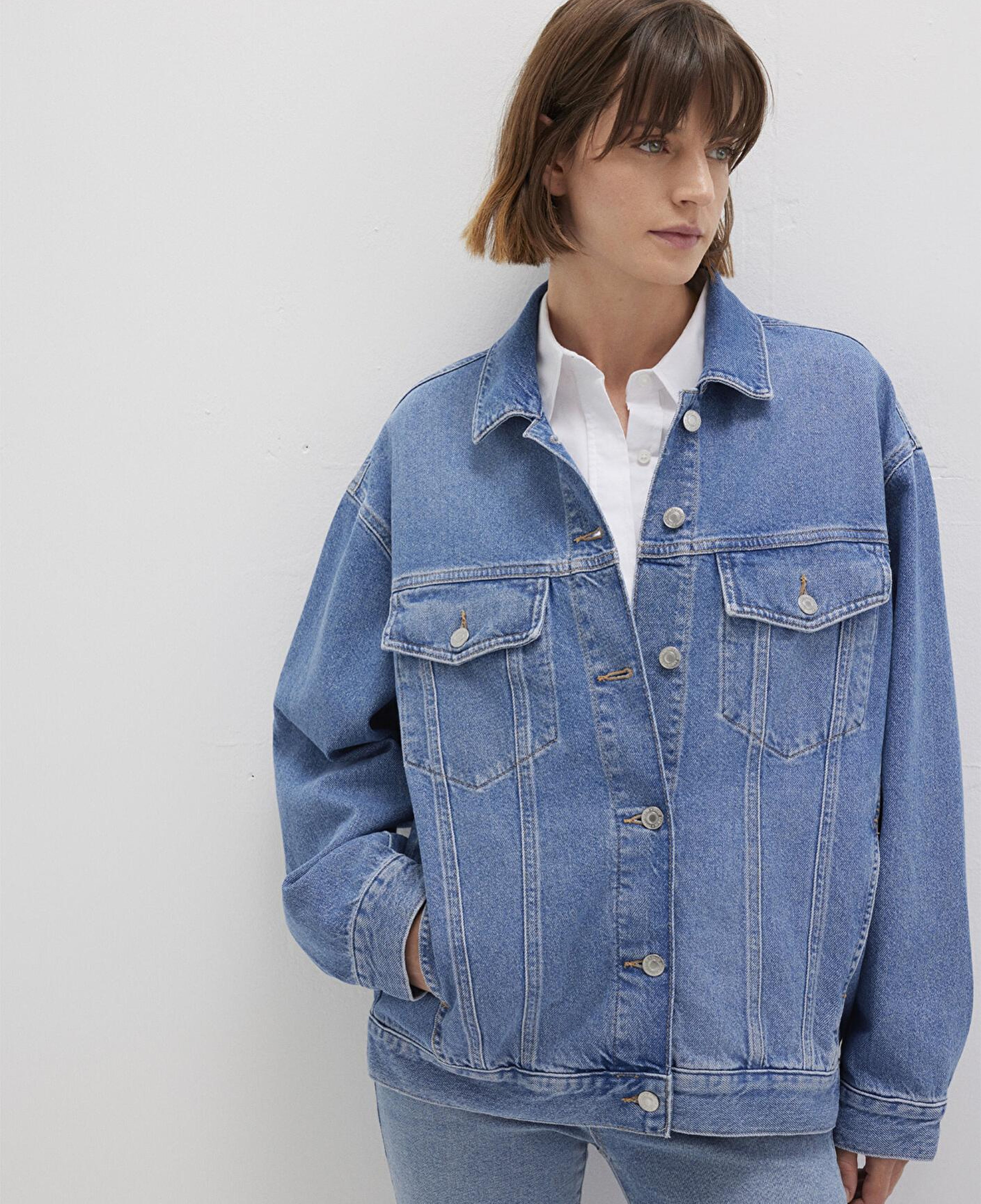 Mavi Luna 90lar Indigo Mavisi Jean Ceket 1110177-90545