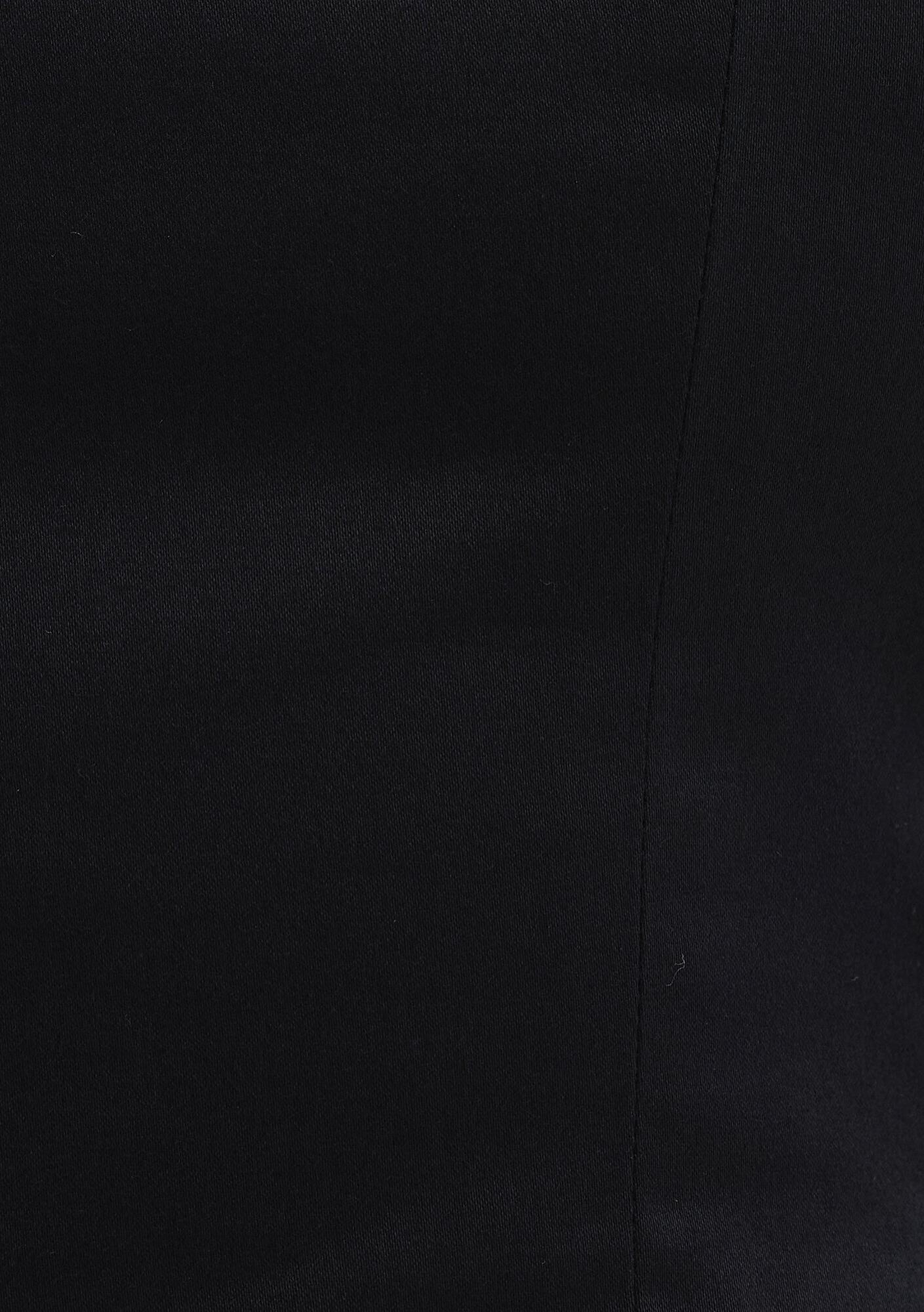 Mavi Askılı Siyah Mini Elbise 1310724-900