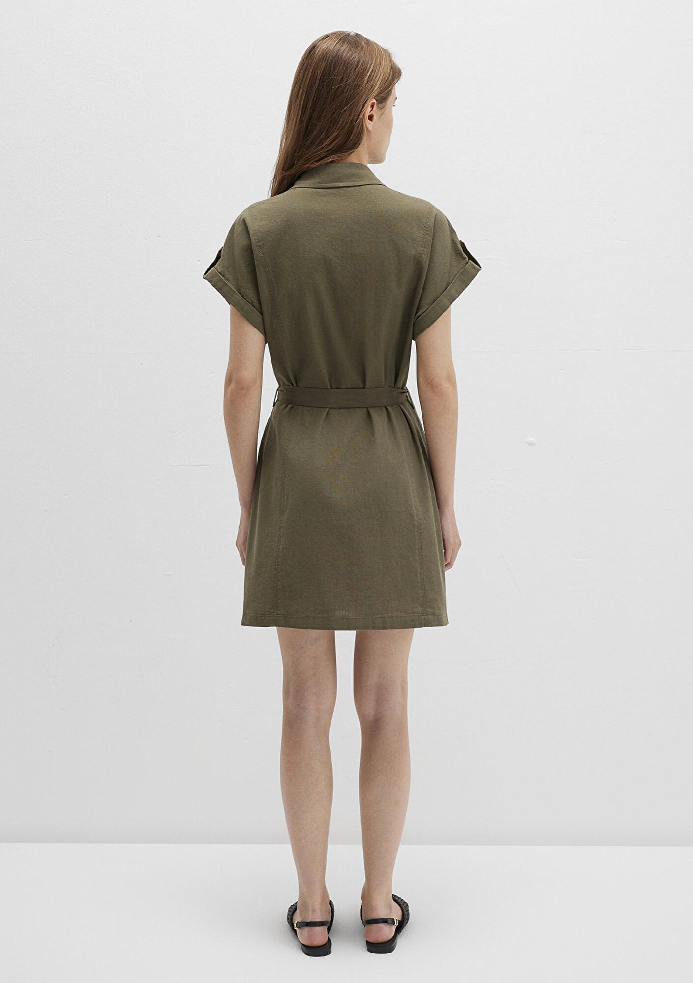 Mavi Haki Gömlek Elbise 1310723-71549