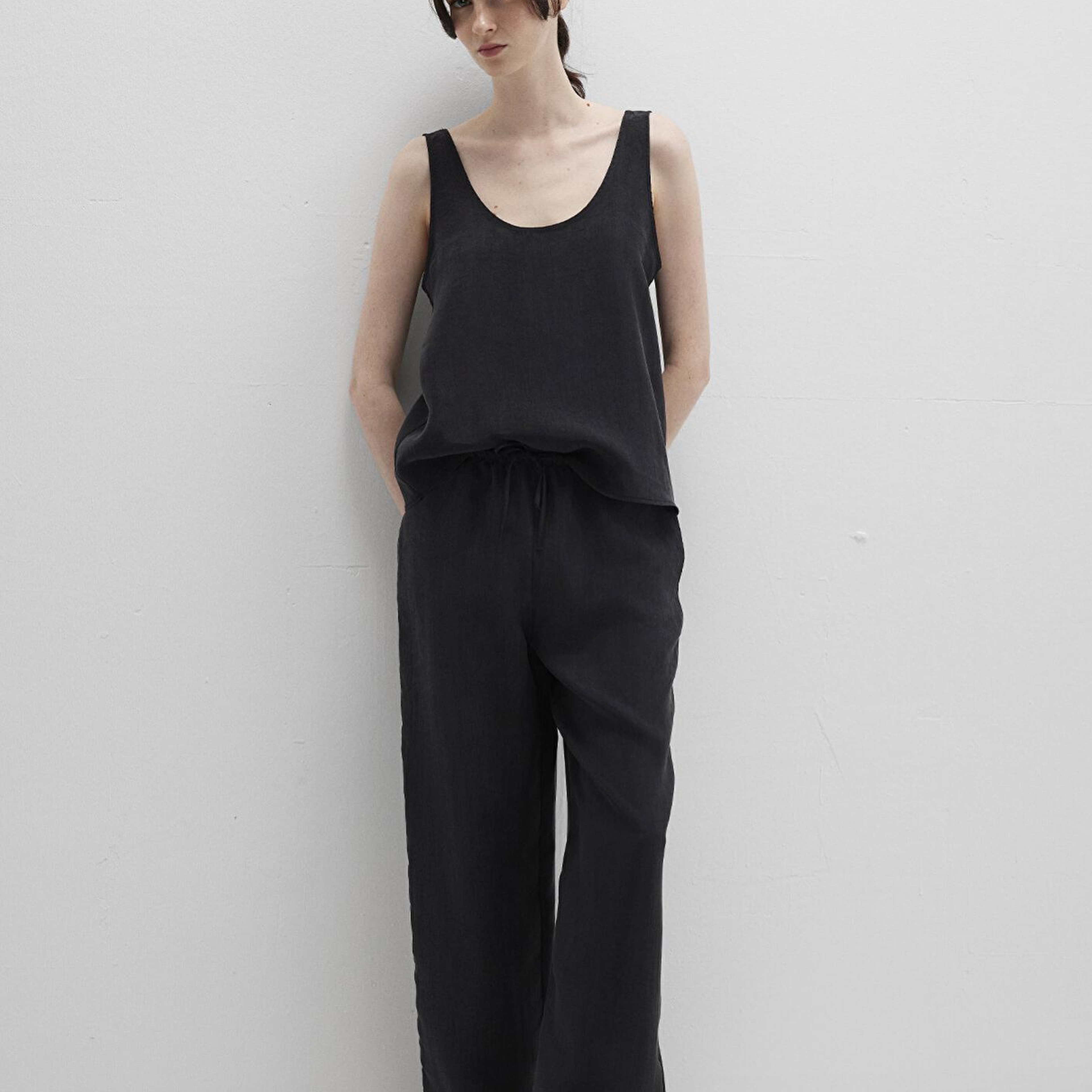 Mavi Antrasit Liyosel Bluz 1211166-70087