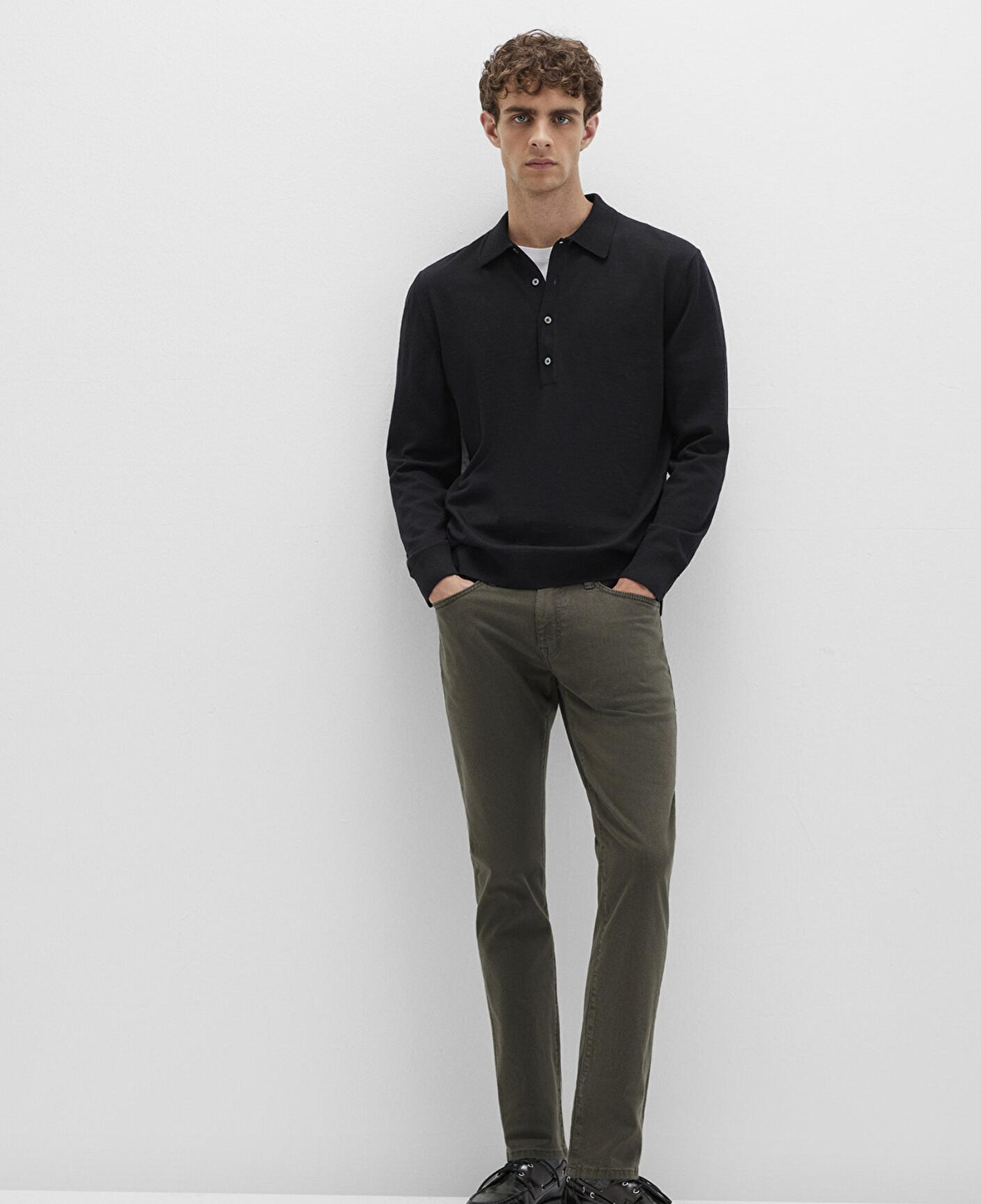 Mavi Jake Mavi Black Koyu Yeşil Gabardin Pantolon 0042290685