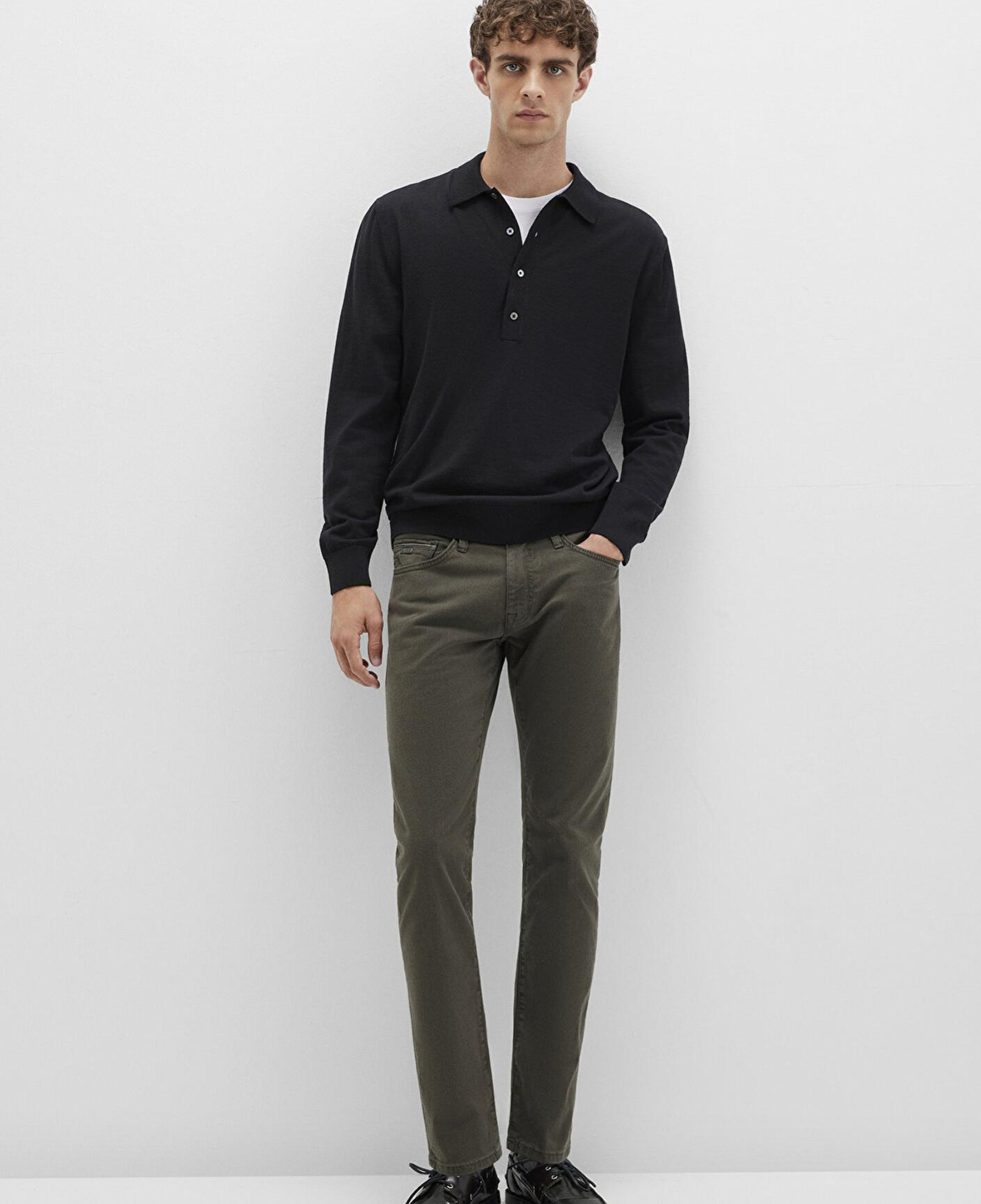 Mavi Jake Mavi Black Koyu Yeşil Gabardin Pantolon 0042290685