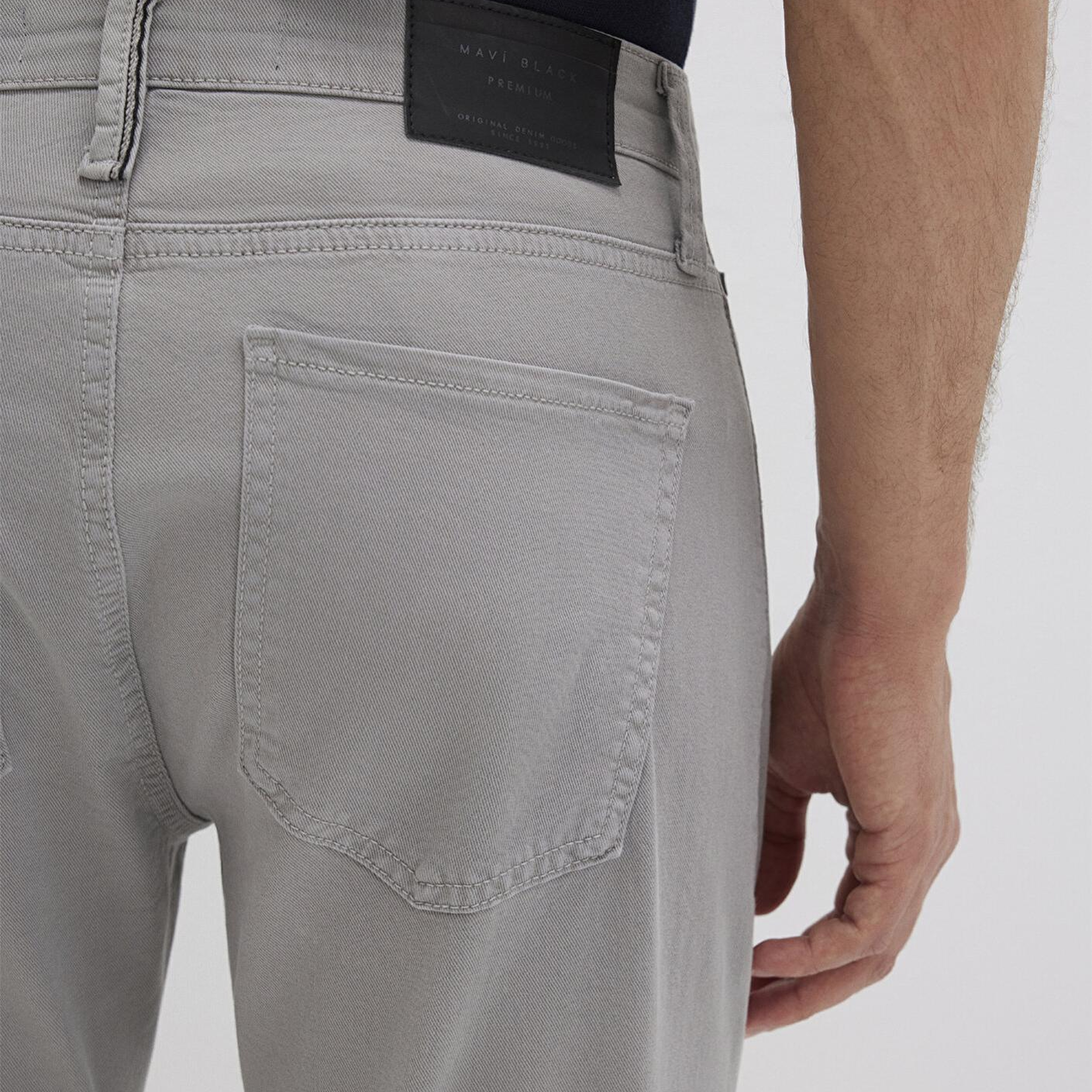 Mavi Milan Mavi Black Gri Gabardin Pantolon 0081090688