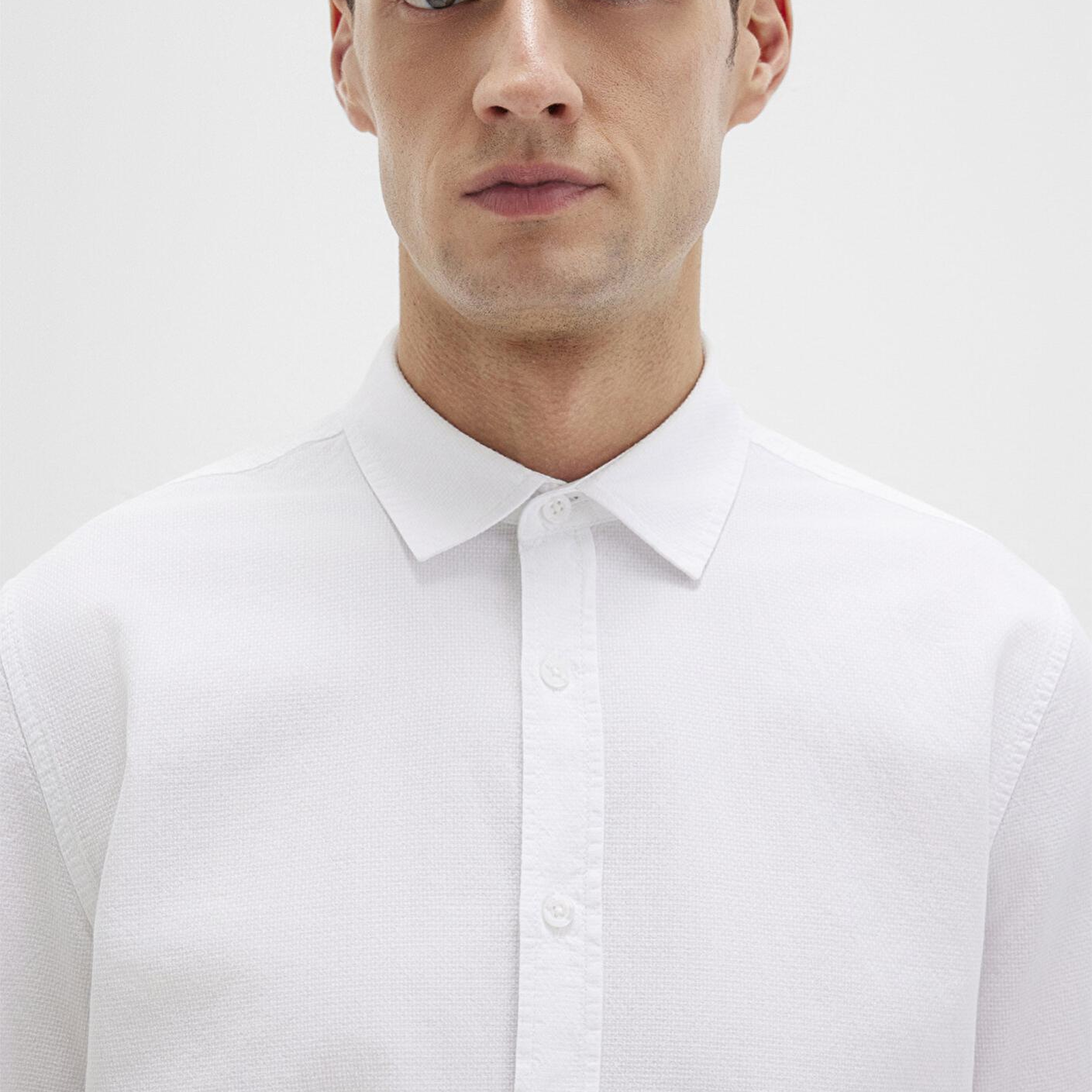 Mavi Beyaz Gömlek Slim Fit / Dar Kesim 0211673-85310